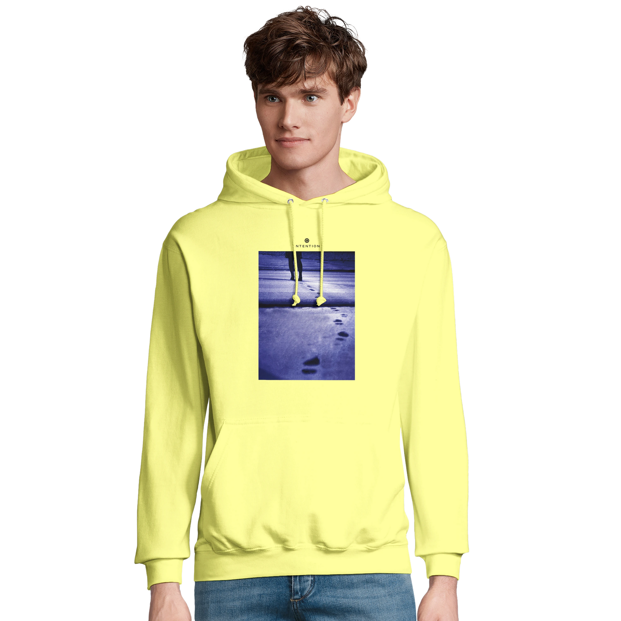 Faith - "The Unwritten Path" Hoodie Light Yellow 3
