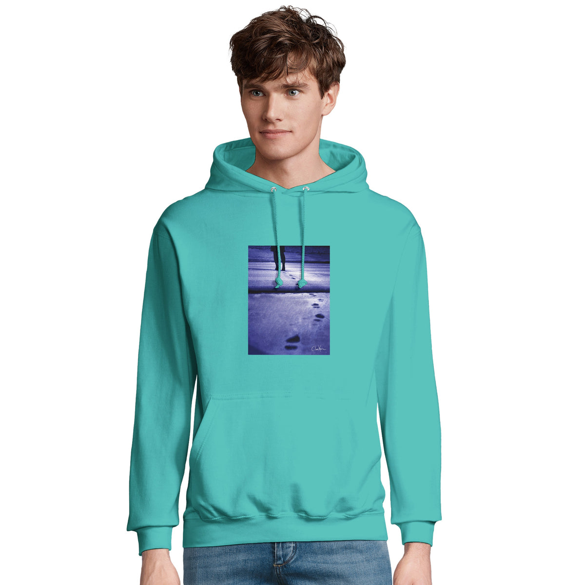 Faith - "The Unwritten Path" Hoodie pool blue 4