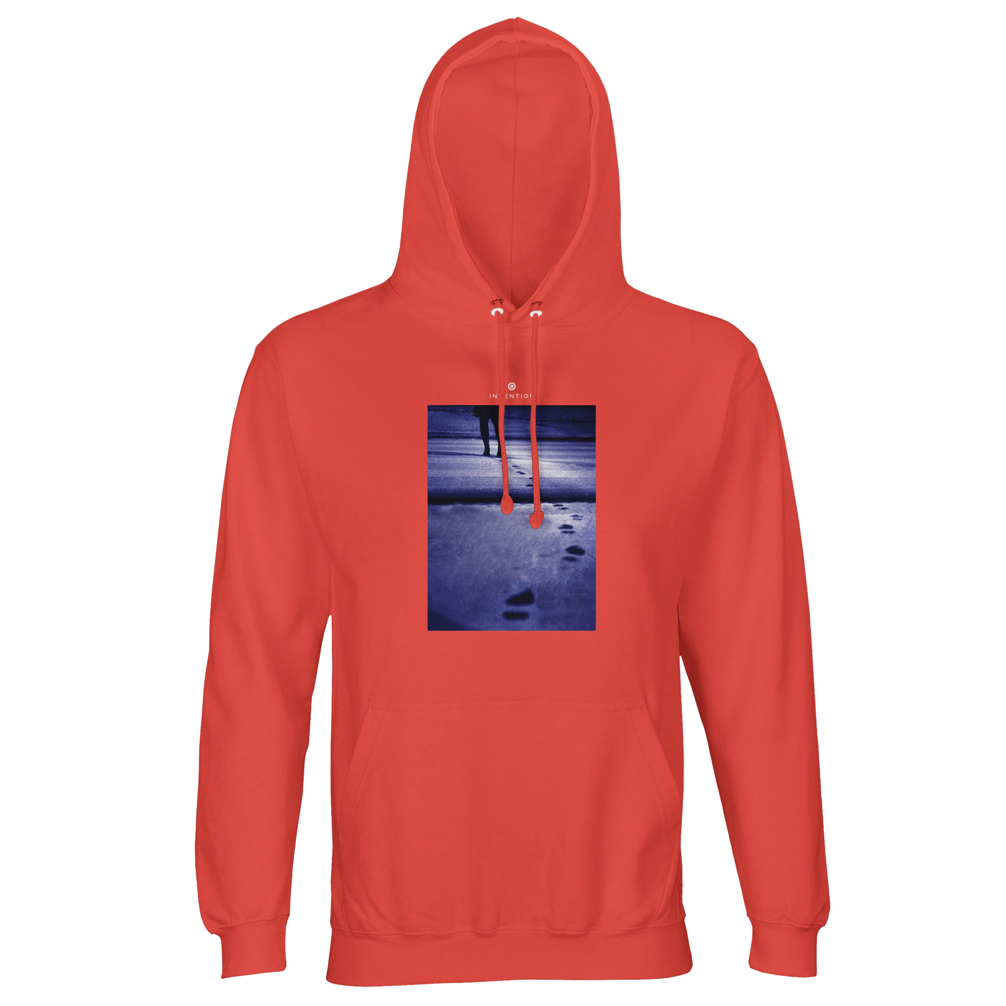 Faith - "The Unwritten Path" Hoodie pop orange 1