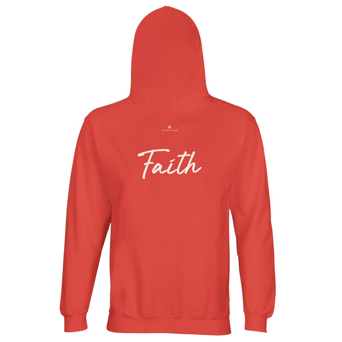 Faith - "The Unwritten Path" Hoodie pop orange 3