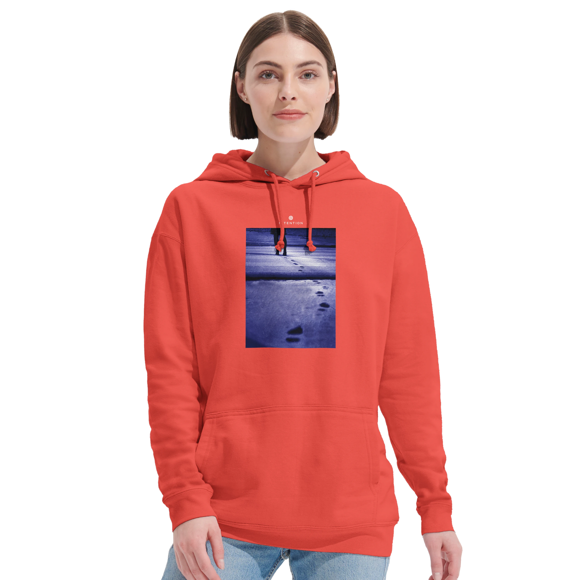 Faith - "The Unwritten Path" Hoodie pop orange 5