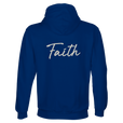 Faith - "The Unwritten Path" Hoodie Royal Blue 2