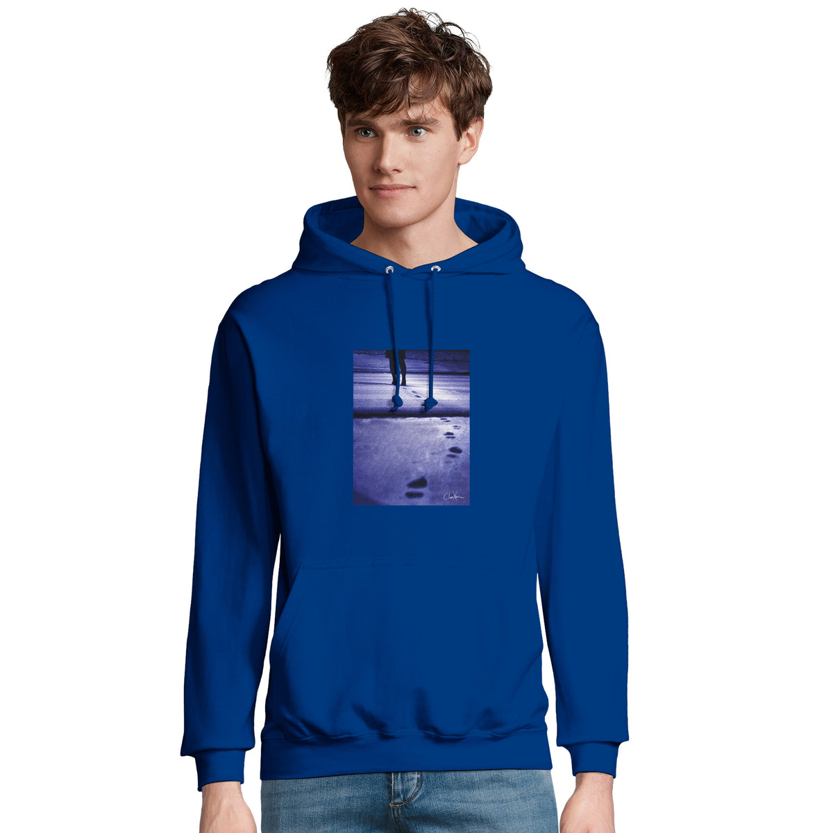 Faith - "The Unwritten Path" Hoodie Royal Blue 4