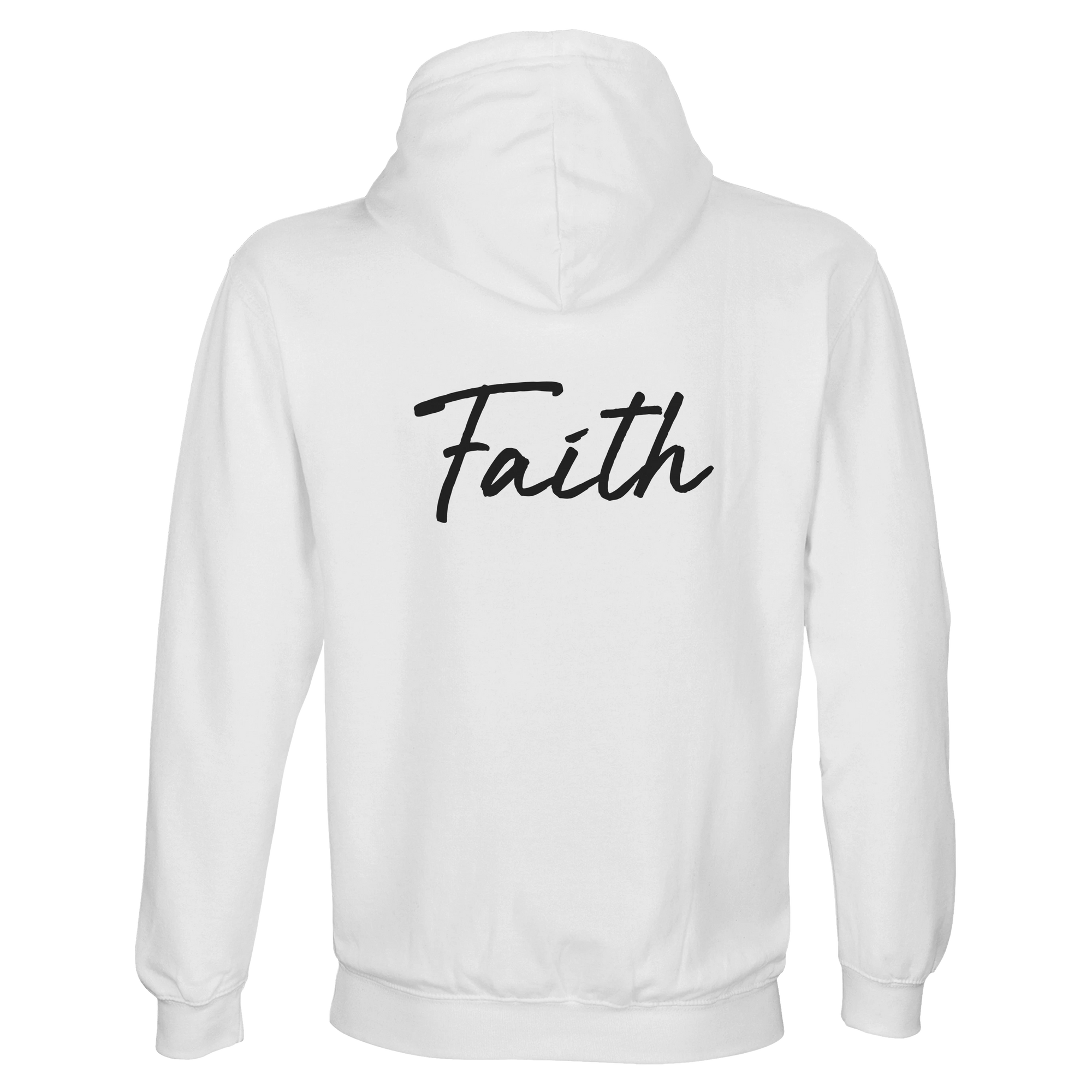 Faith - "The Unwritten Path" Hoodie White 2