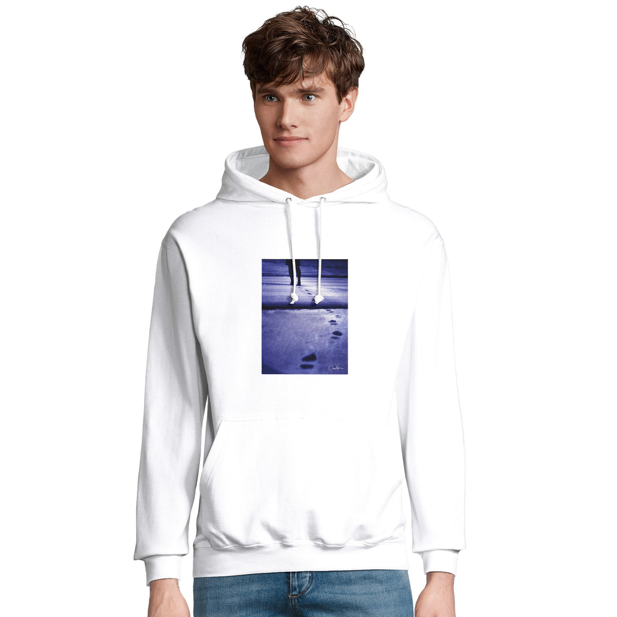 Faith - "The Unwritten Path" Hoodie White 4