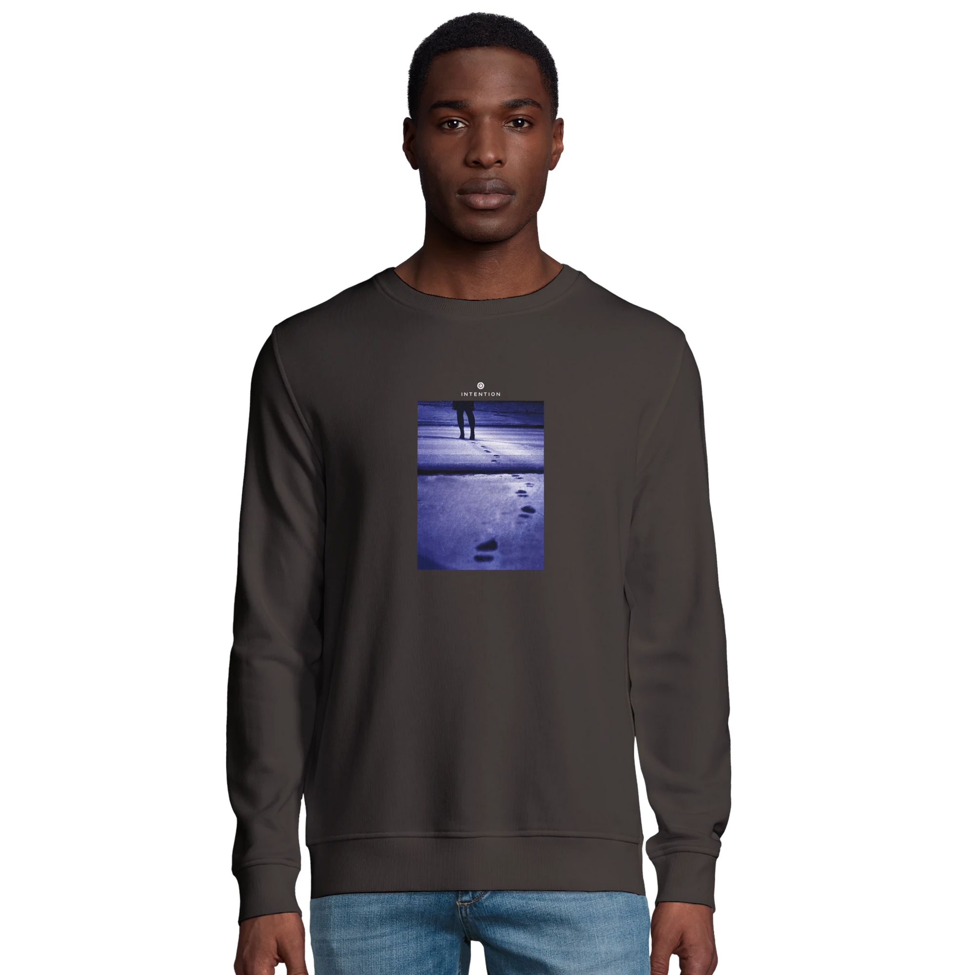 Faith - "The Unwritten Path" Sweatshirt deep charcoal grey XS 12
