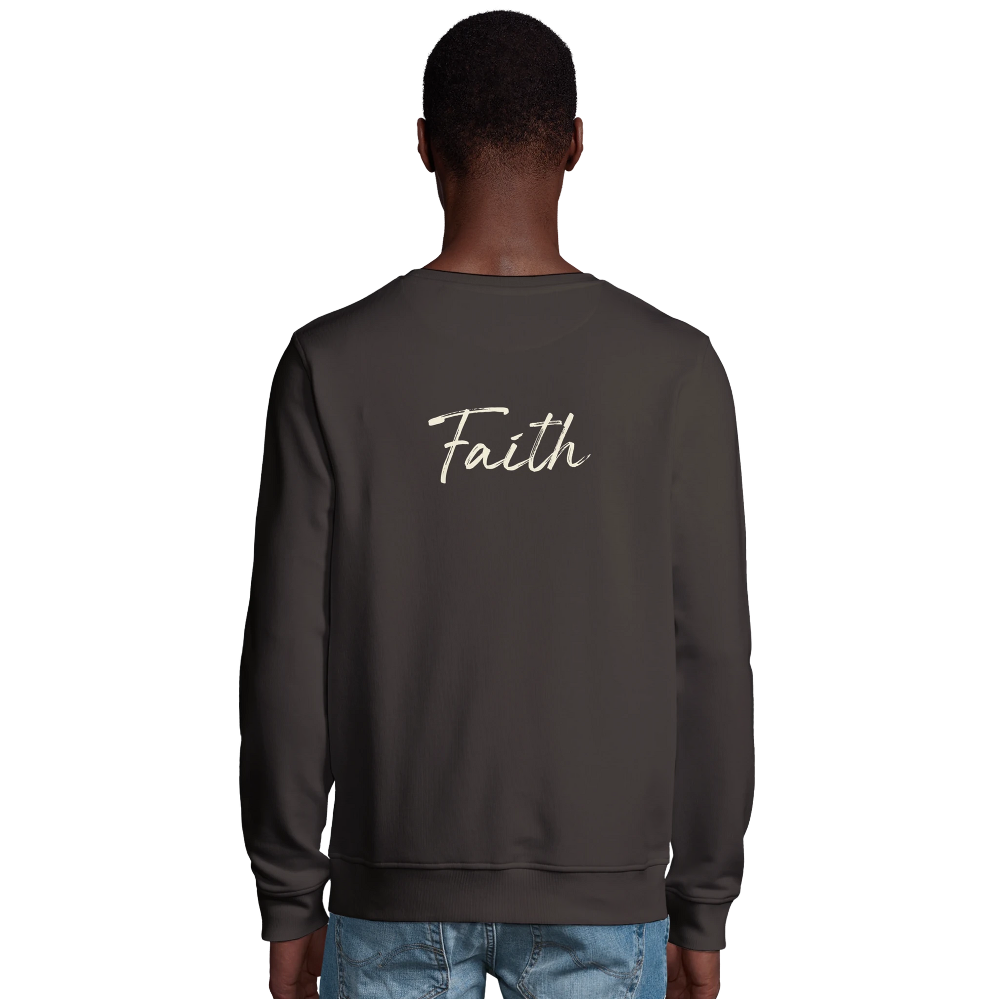 Faith - "The Unwritten Path" Sweatshirt deep charcoal grey XS 13