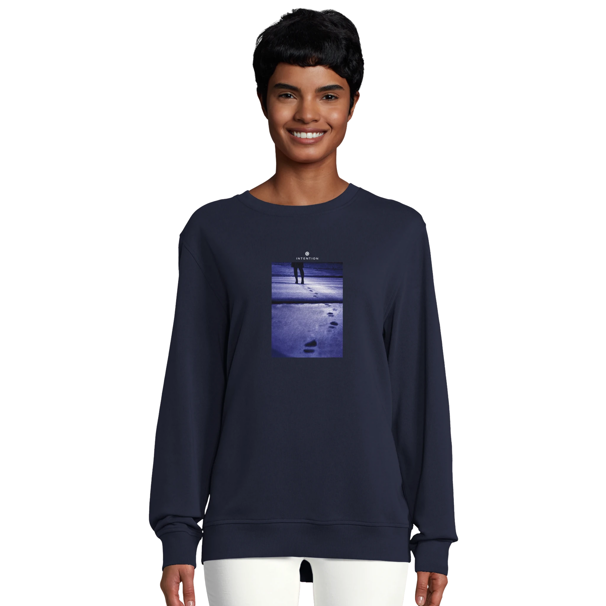 Faith - "The Unwritten Path" Sweatshirt French Navy XS 20