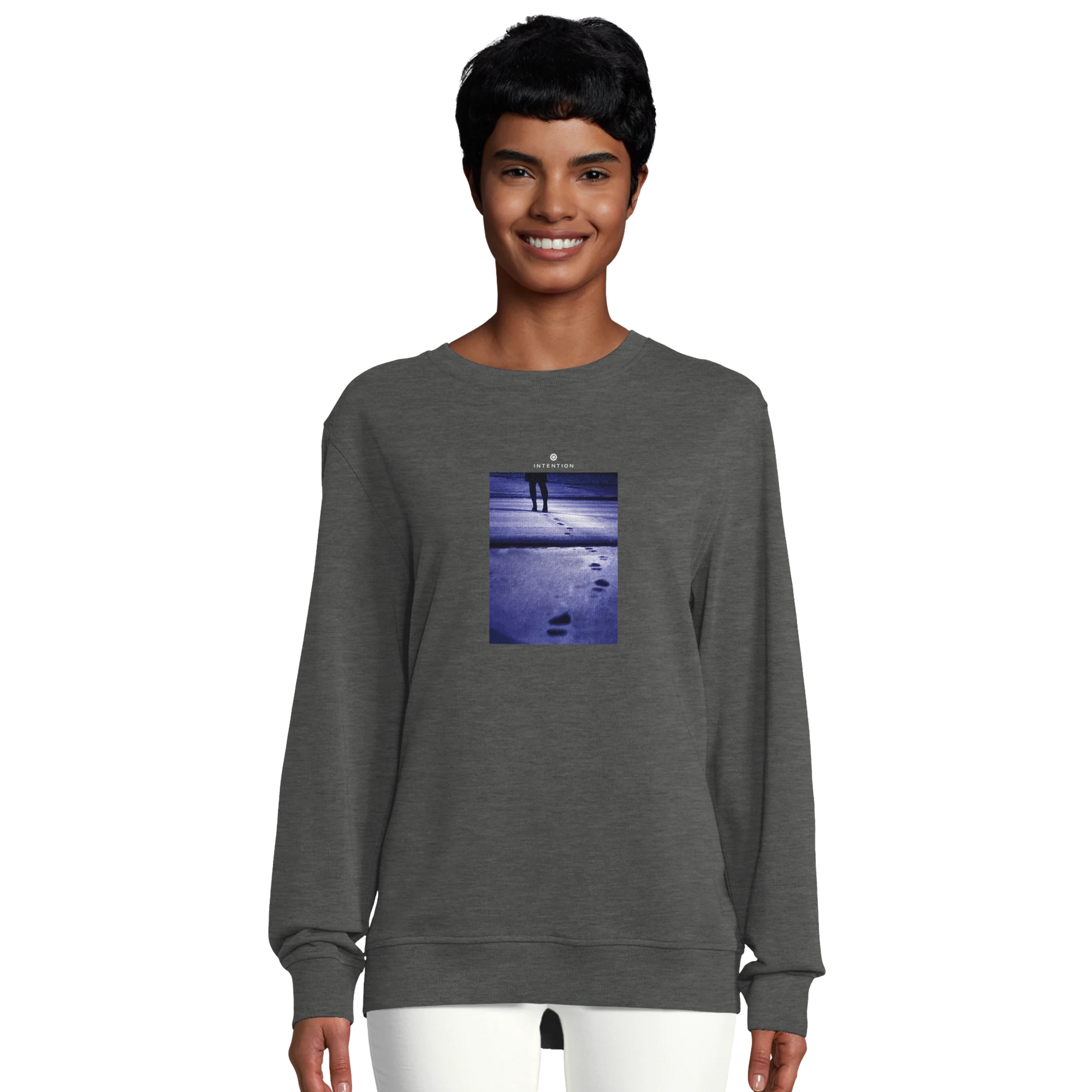 Faith - "The Unwritten Path" Sweatshirt Grey Melange XS 32