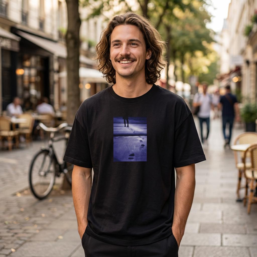 Faith  T-shirt  «The Unwritten Path »Deep Black 1