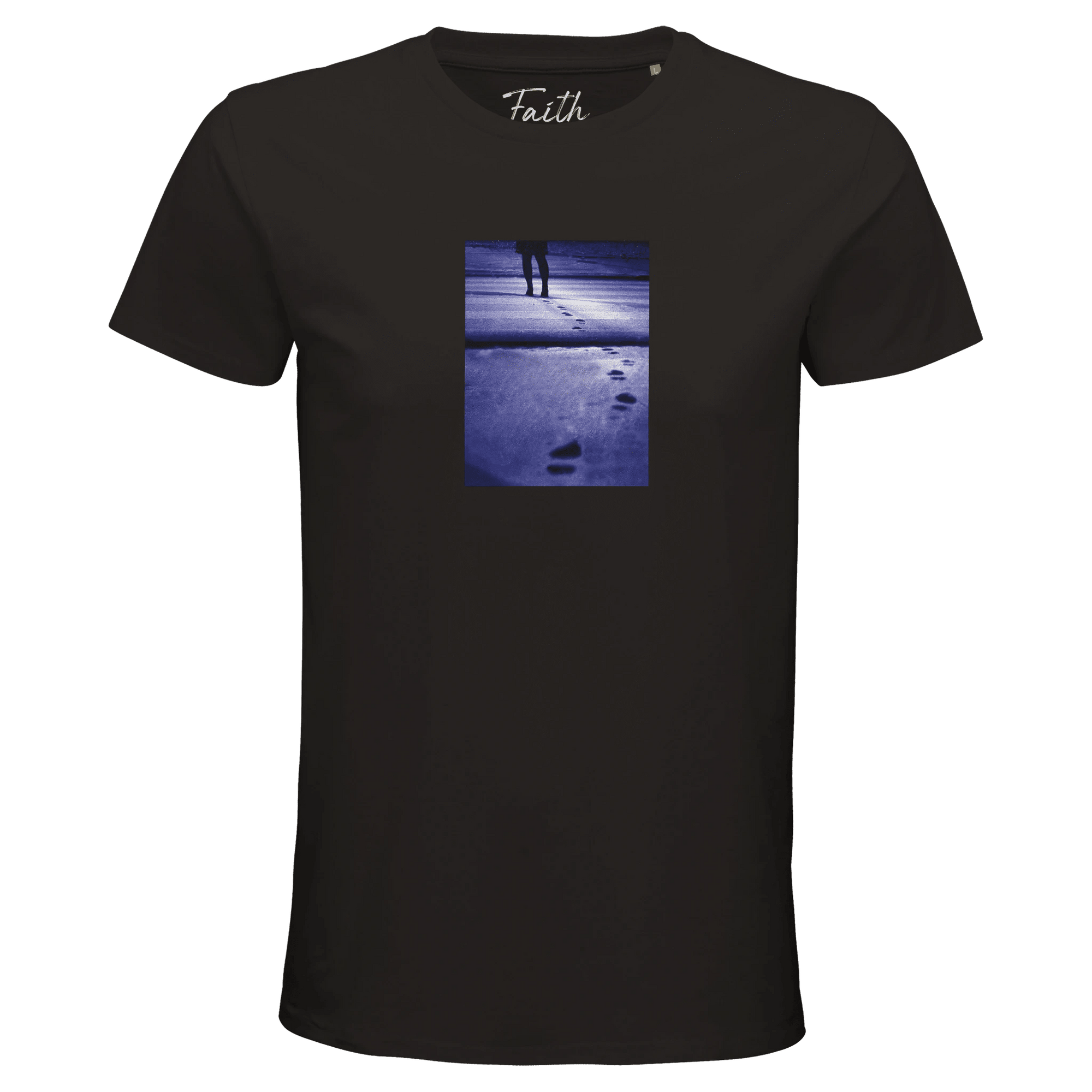 Faith - "The Unwritten Path" T-shirt Deep Black XS 40