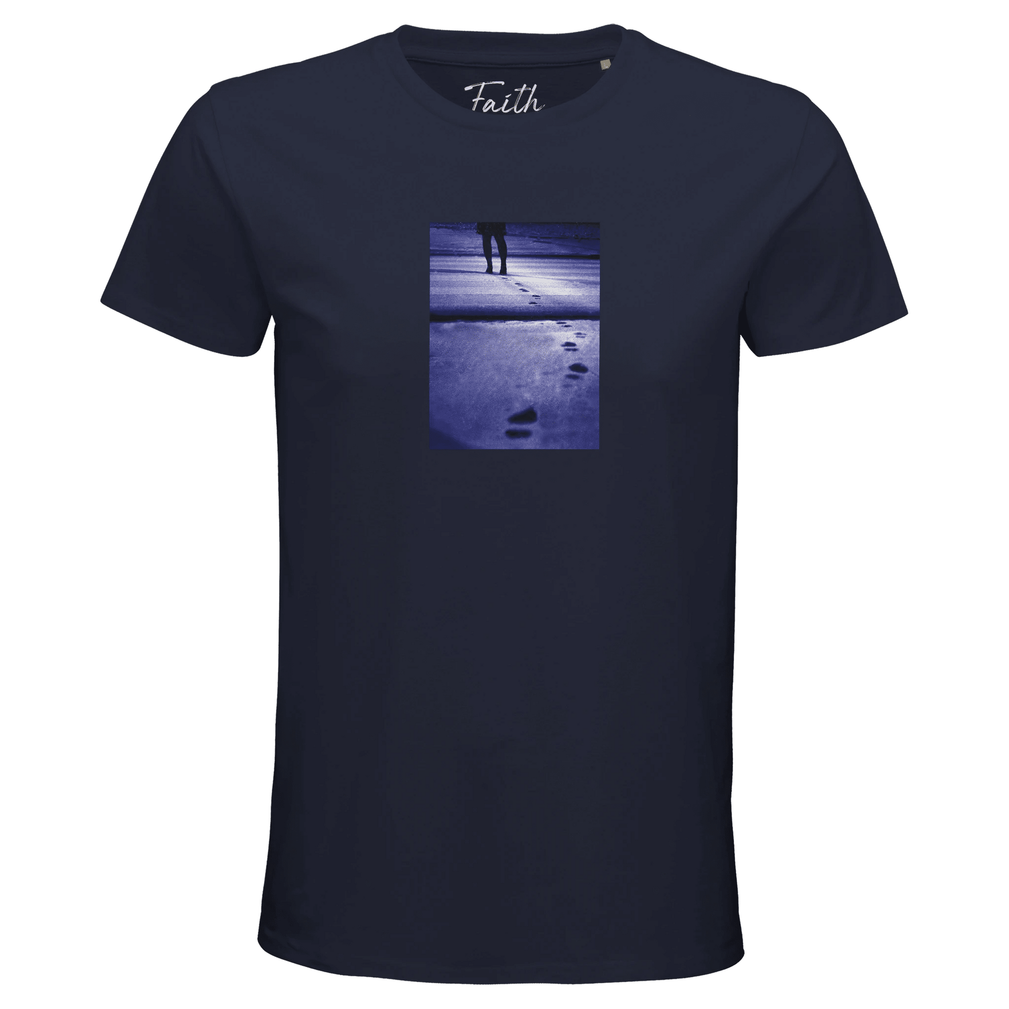 Faith - "The Unwritten Path" T-shirt French Navy XS 34