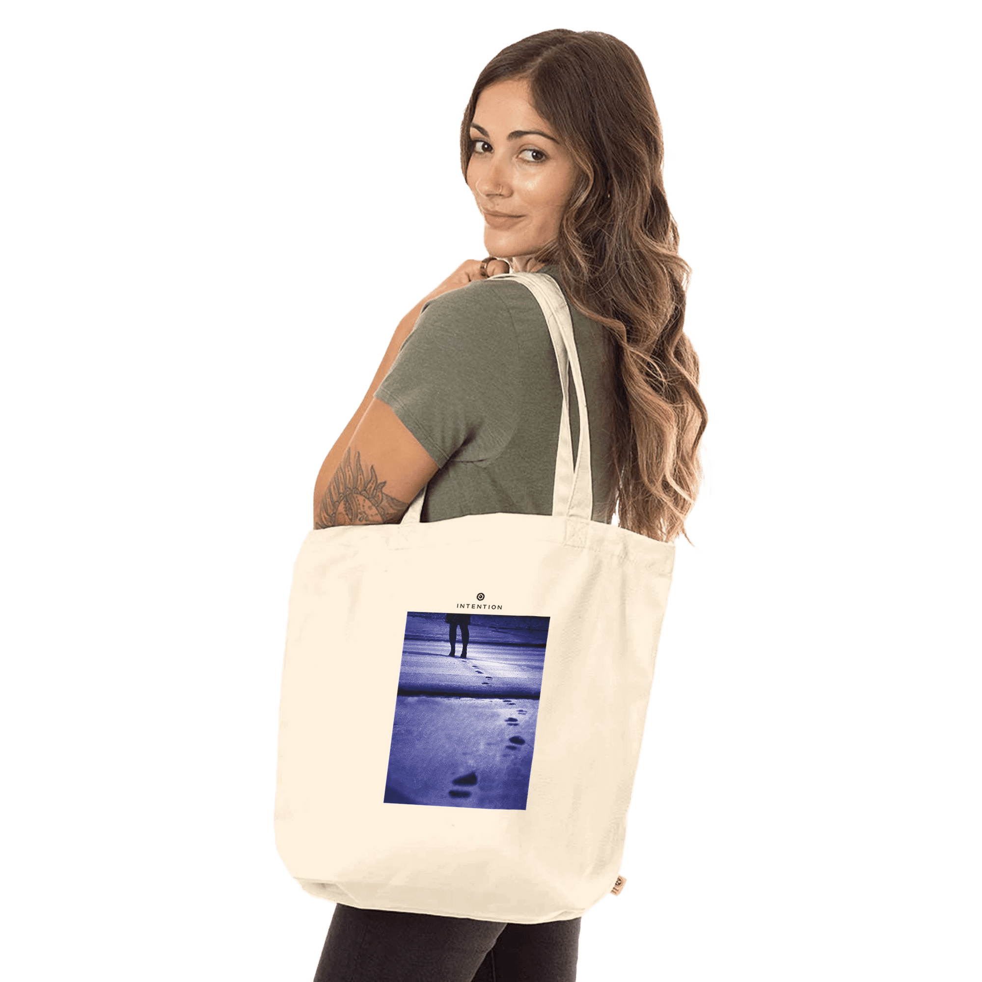 Faith - "The Unwritten Path" Tote Bag Black 3