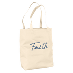 Faith - "The Unwritten Path" Tote Bag Black 4
