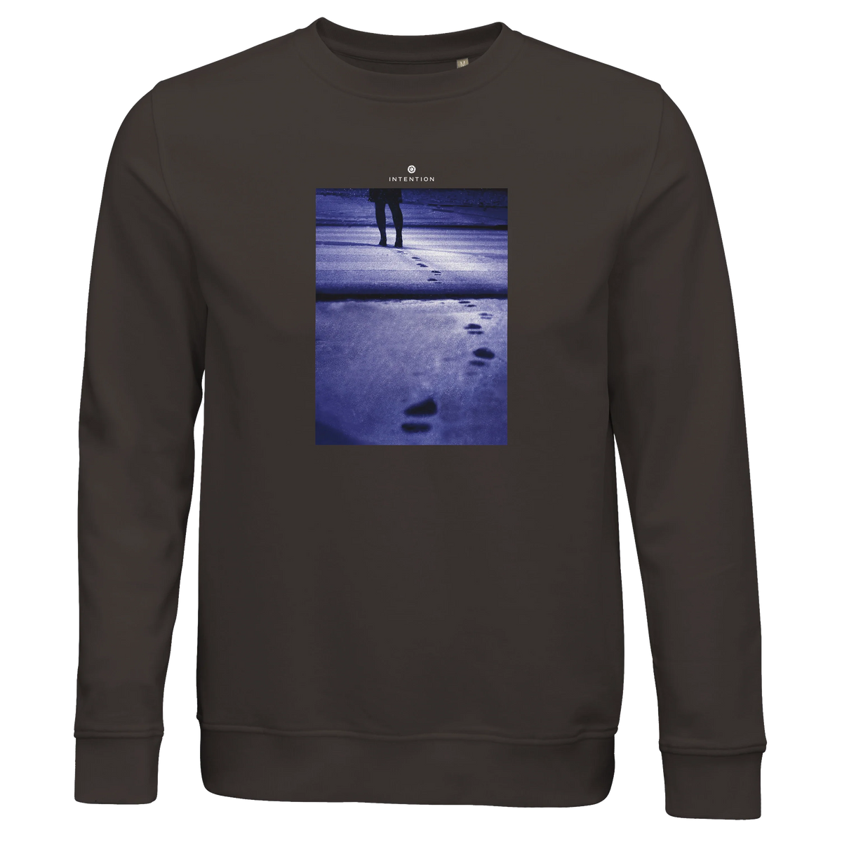 Faith - "The Unwritten Path" Sweatshirt deep charcoal grey 1