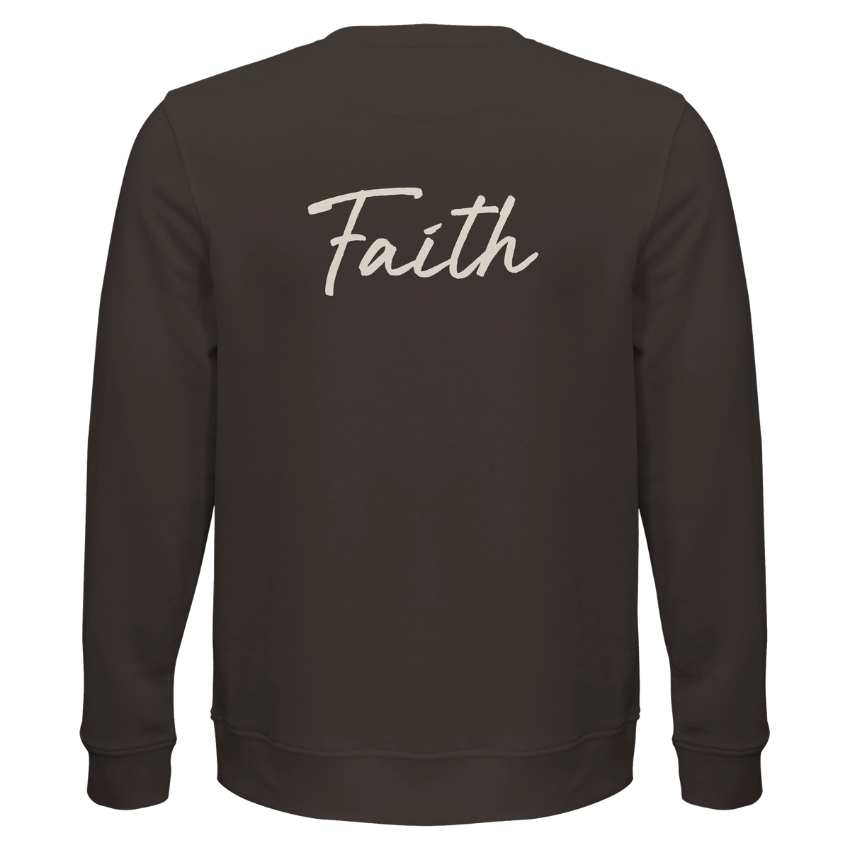 Faith - "The Unwritten Path" Sweatshirt deep charcoal grey 2