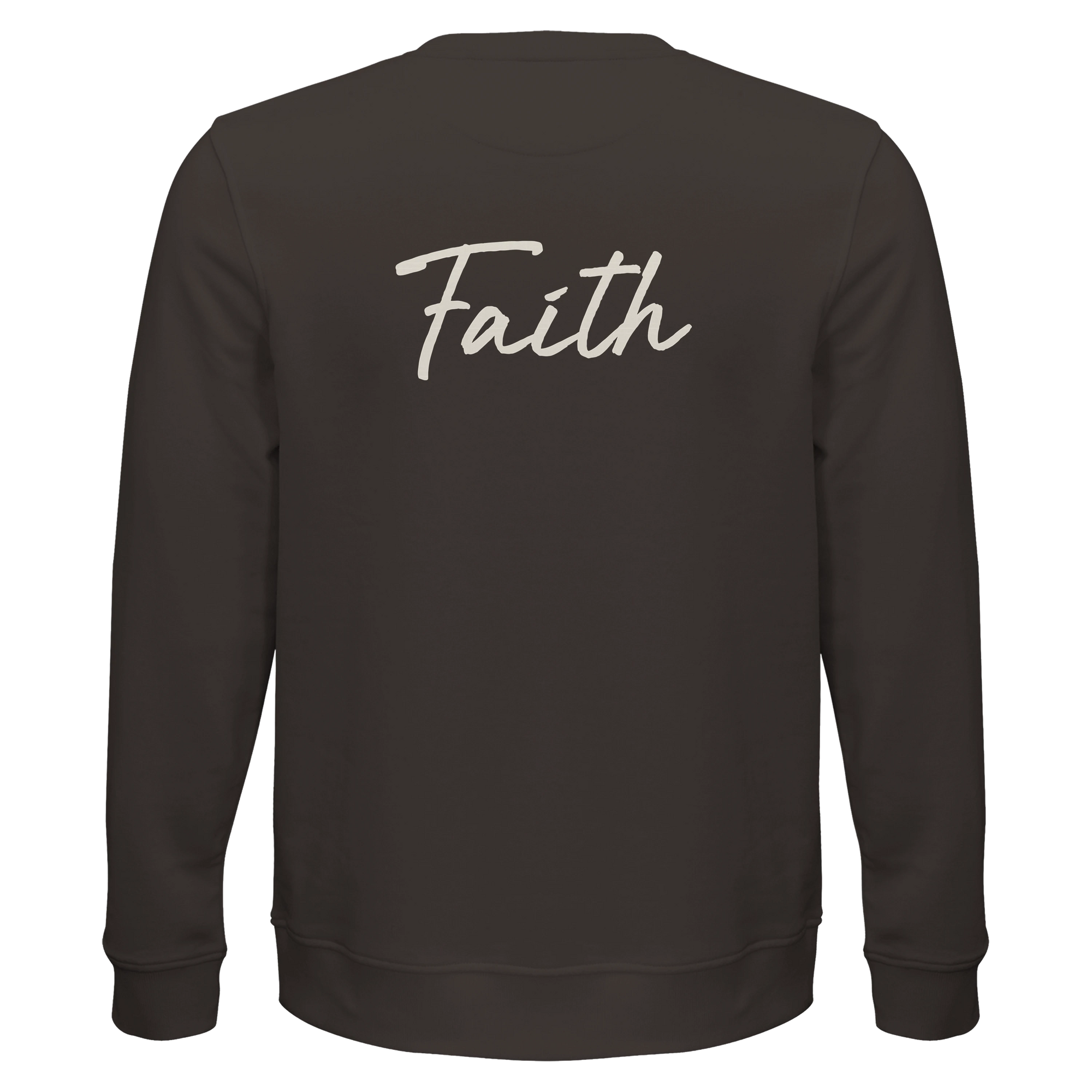 Faith - "The Unwritten Path" Sweatshirt deep charcoal grey 2