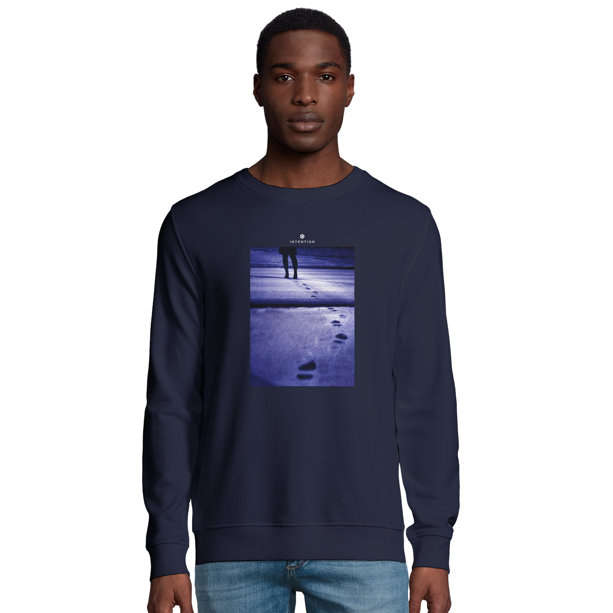 Faith - "The Unwritten Path" Sweatshirt French Navy 3