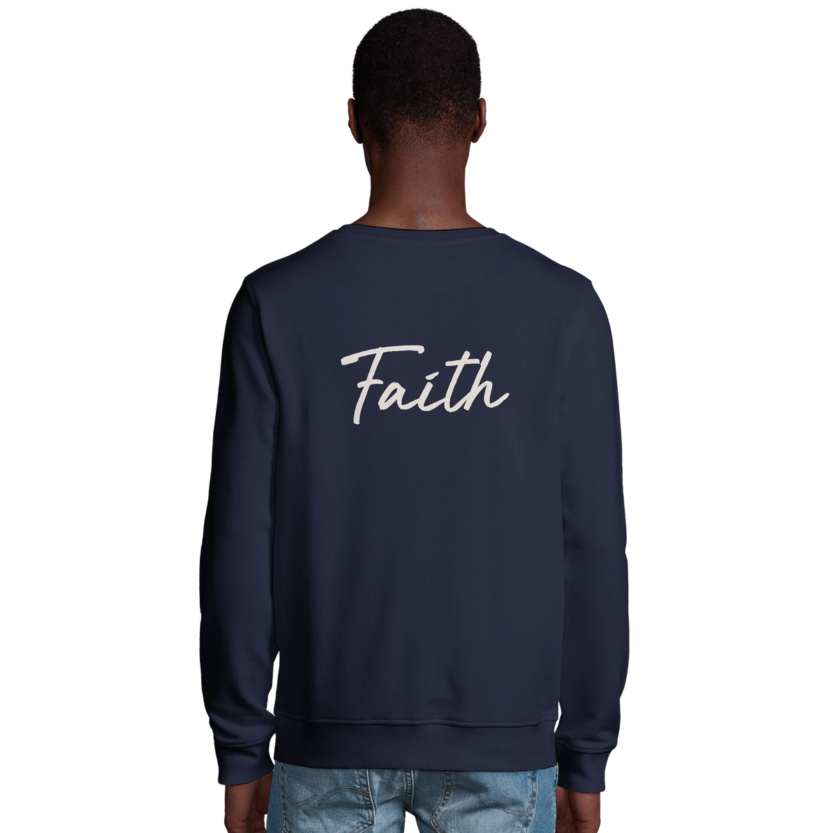 Faith - "The Unwritten Path" Sweatshirt French Navy 4