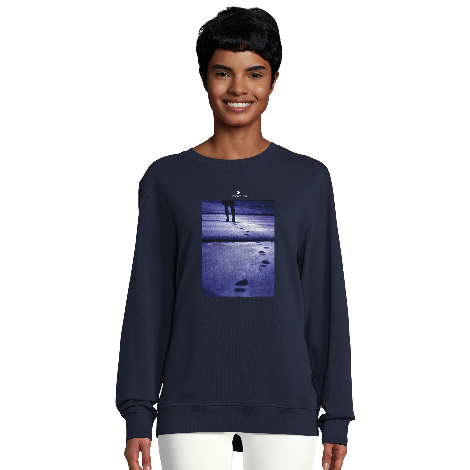 Faith - "The Unwritten Path" Sweatshirt French Navy 5
