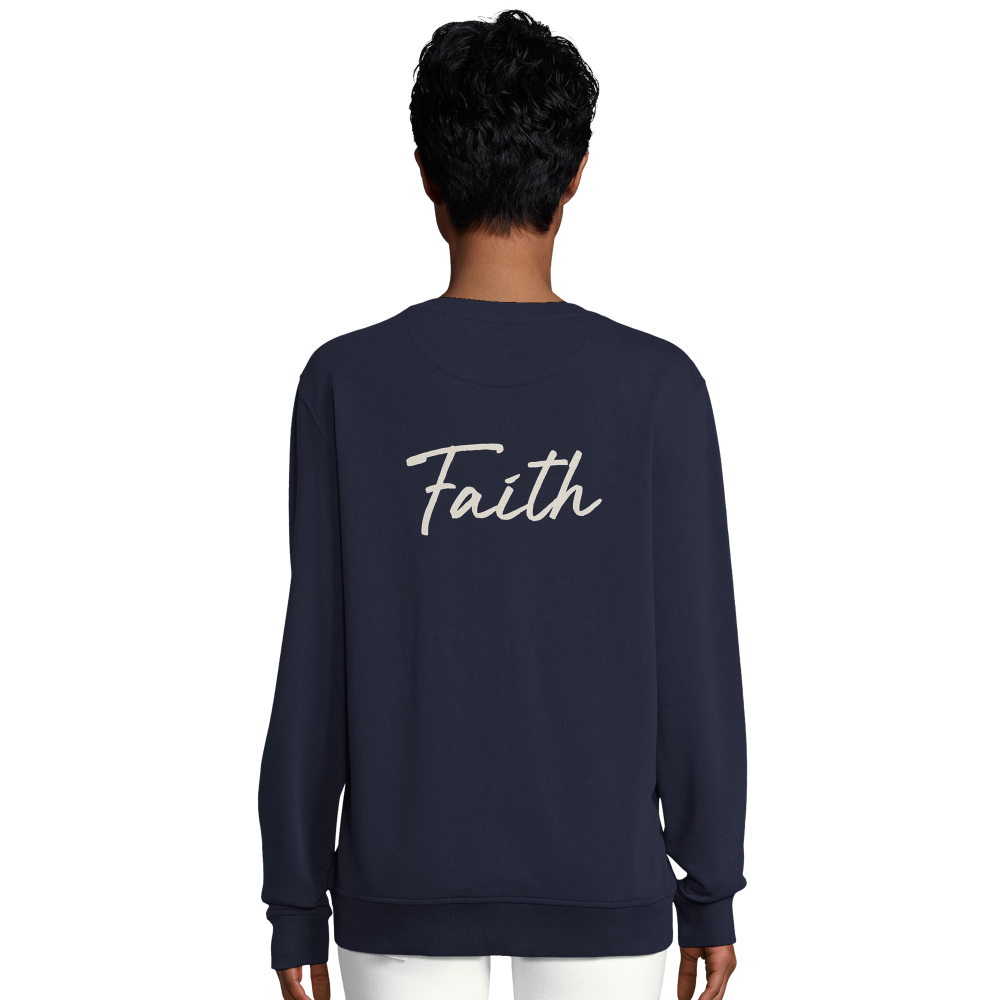 Faith - "The Unwritten Path" Sweatshirt French Navy 6
