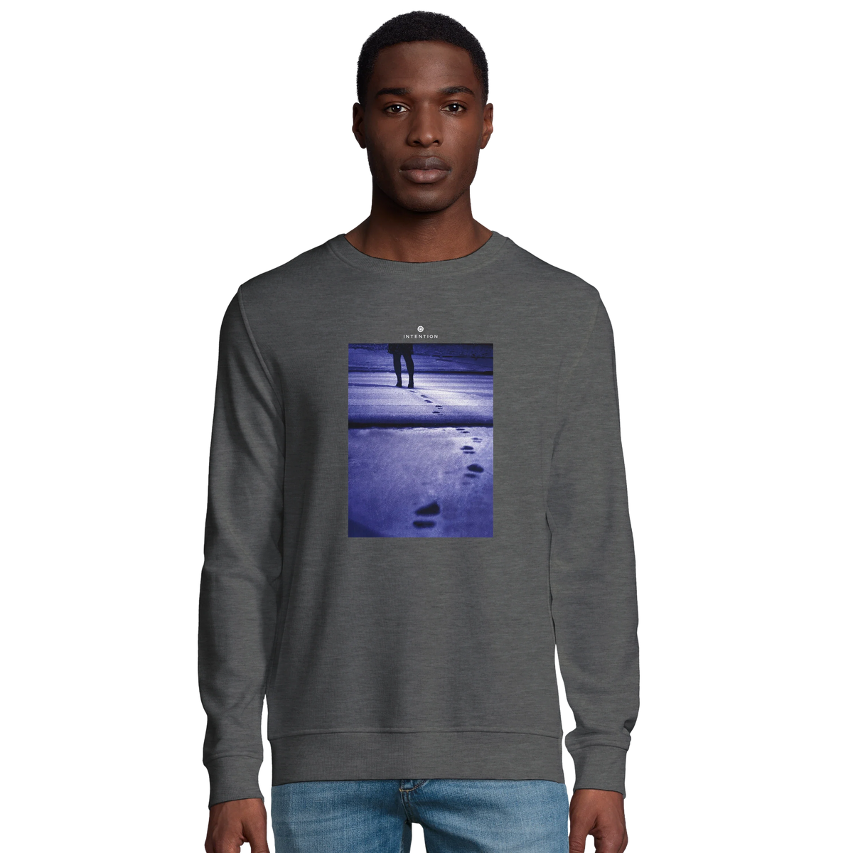 Faith - "The Unwritten Path" Sweatshirt Grey Melange 3