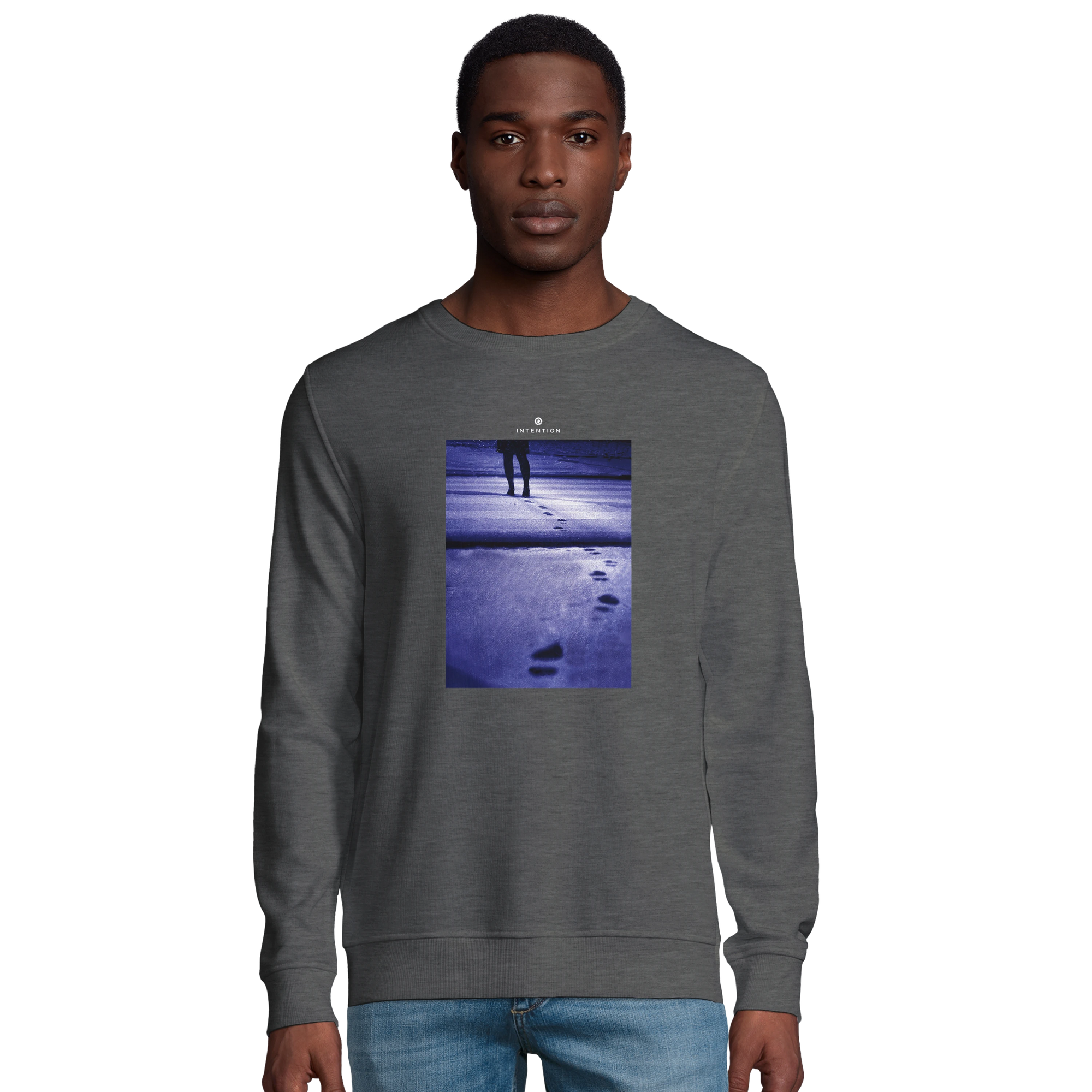 Faith - "The Unwritten Path" Sweatshirt Grey Melange 3