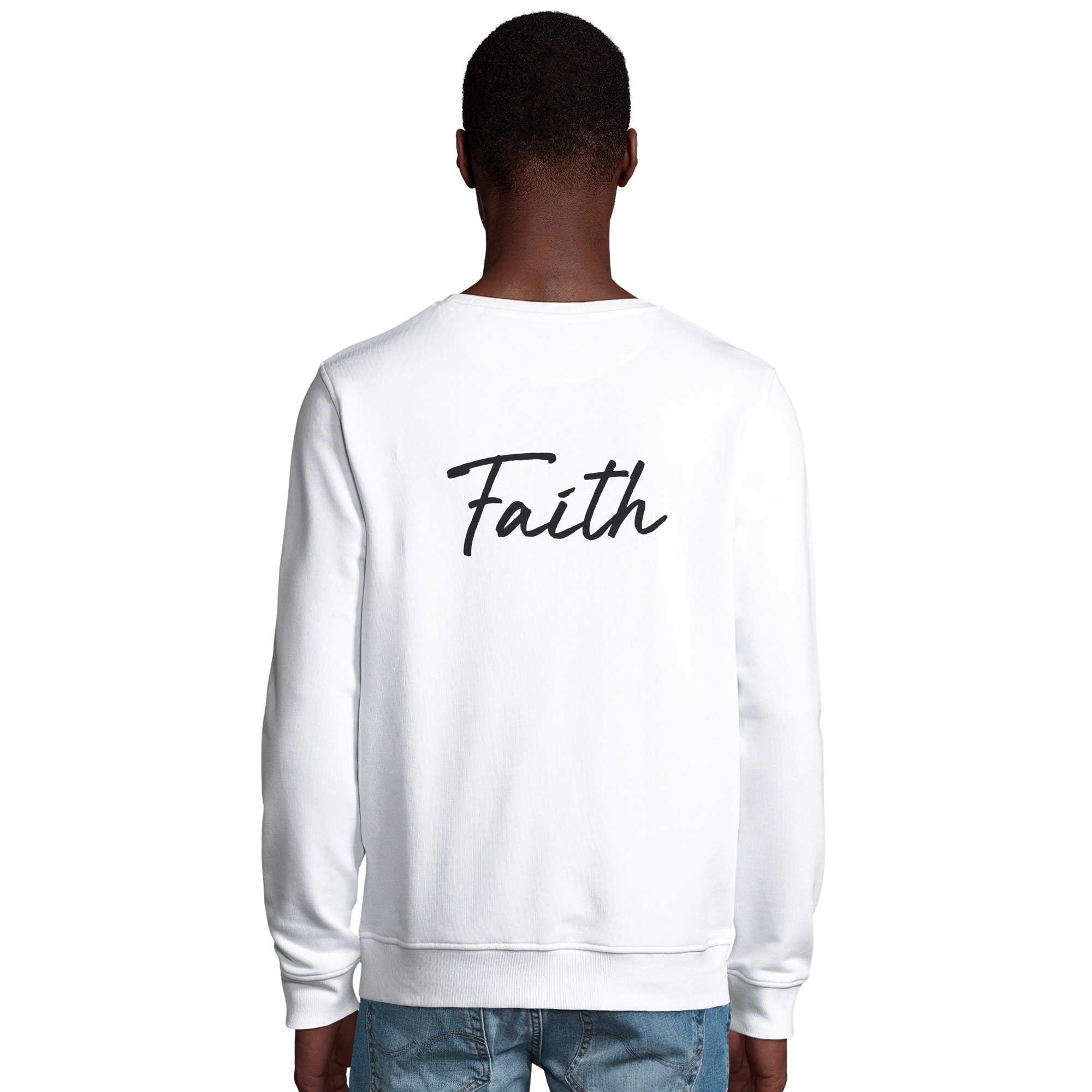 Faith - "The Unwritten Path" Sweatshirt White 4
