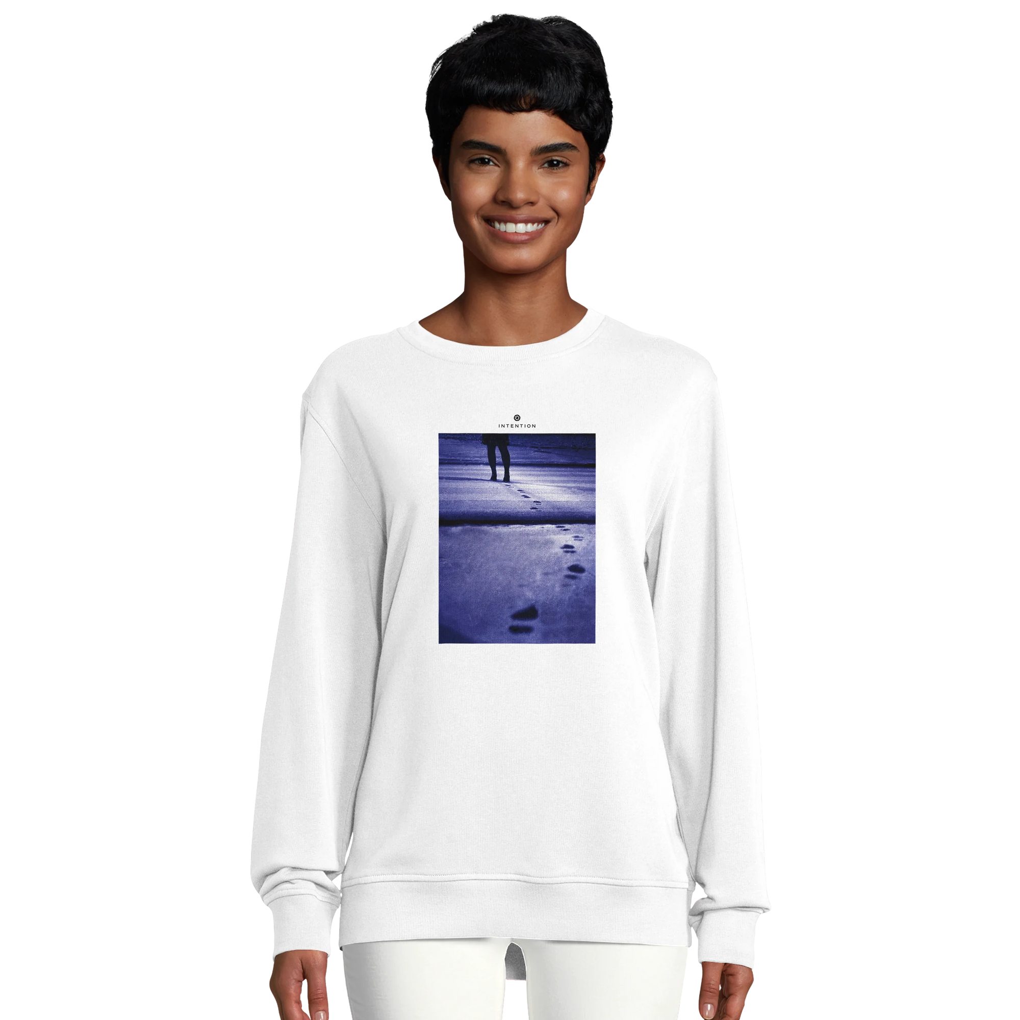 Faith - "The Unwritten Path" Sweatshirt White 5