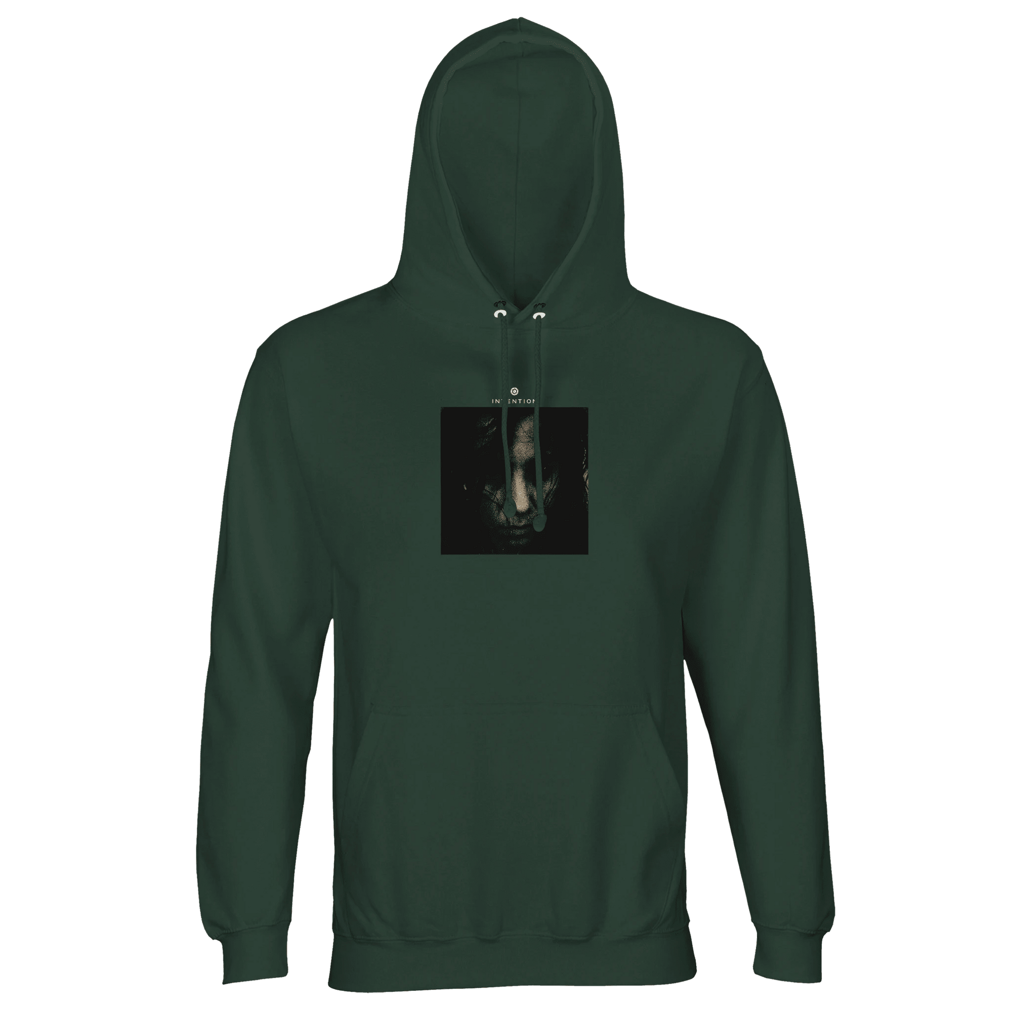 Fearless  Hoodie  "Face It"Bottle Green 14