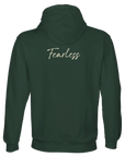 Fearless  Hoodie  "Face It"Bottle Green 15