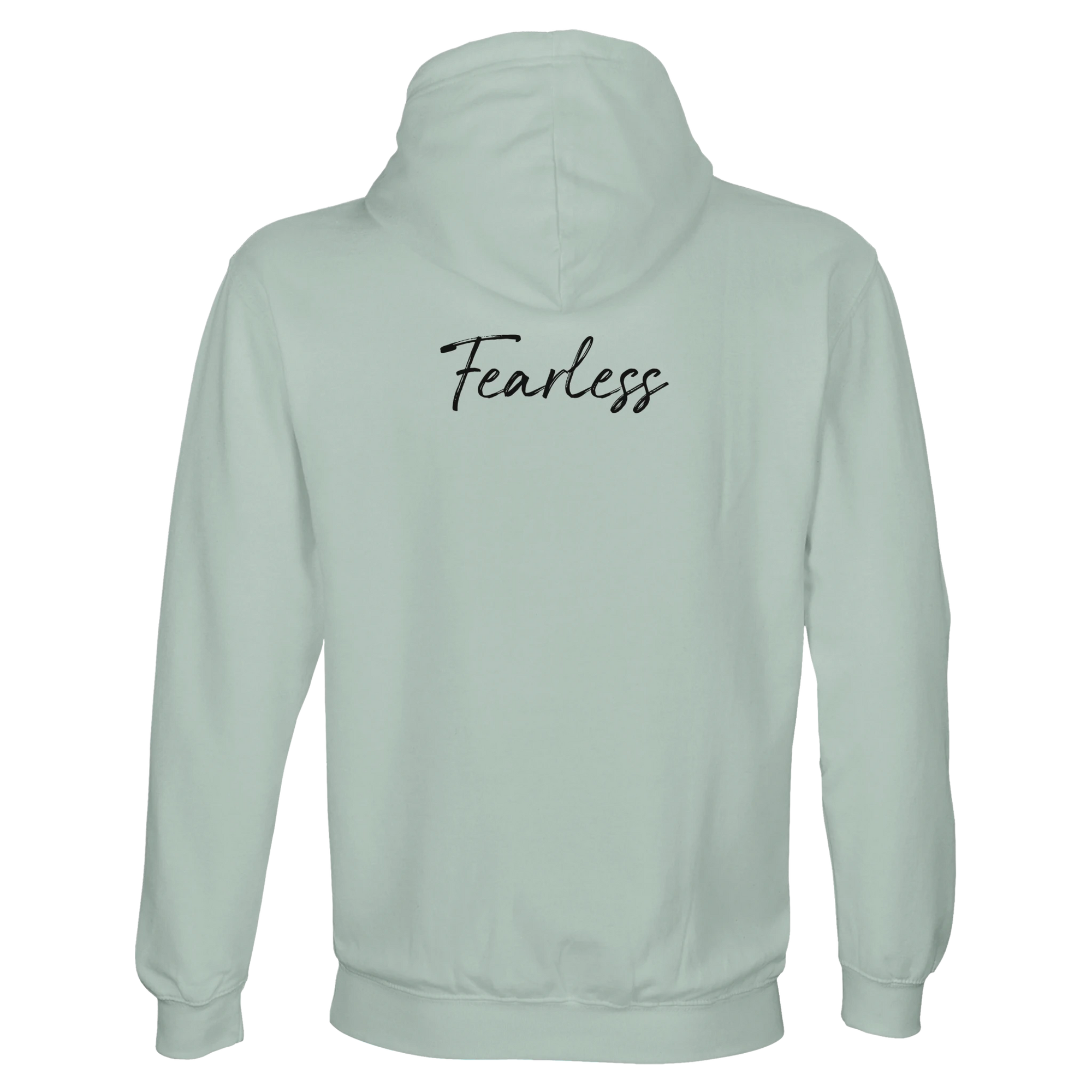 Fearless  Hoodie  "Face It"creamy green 10