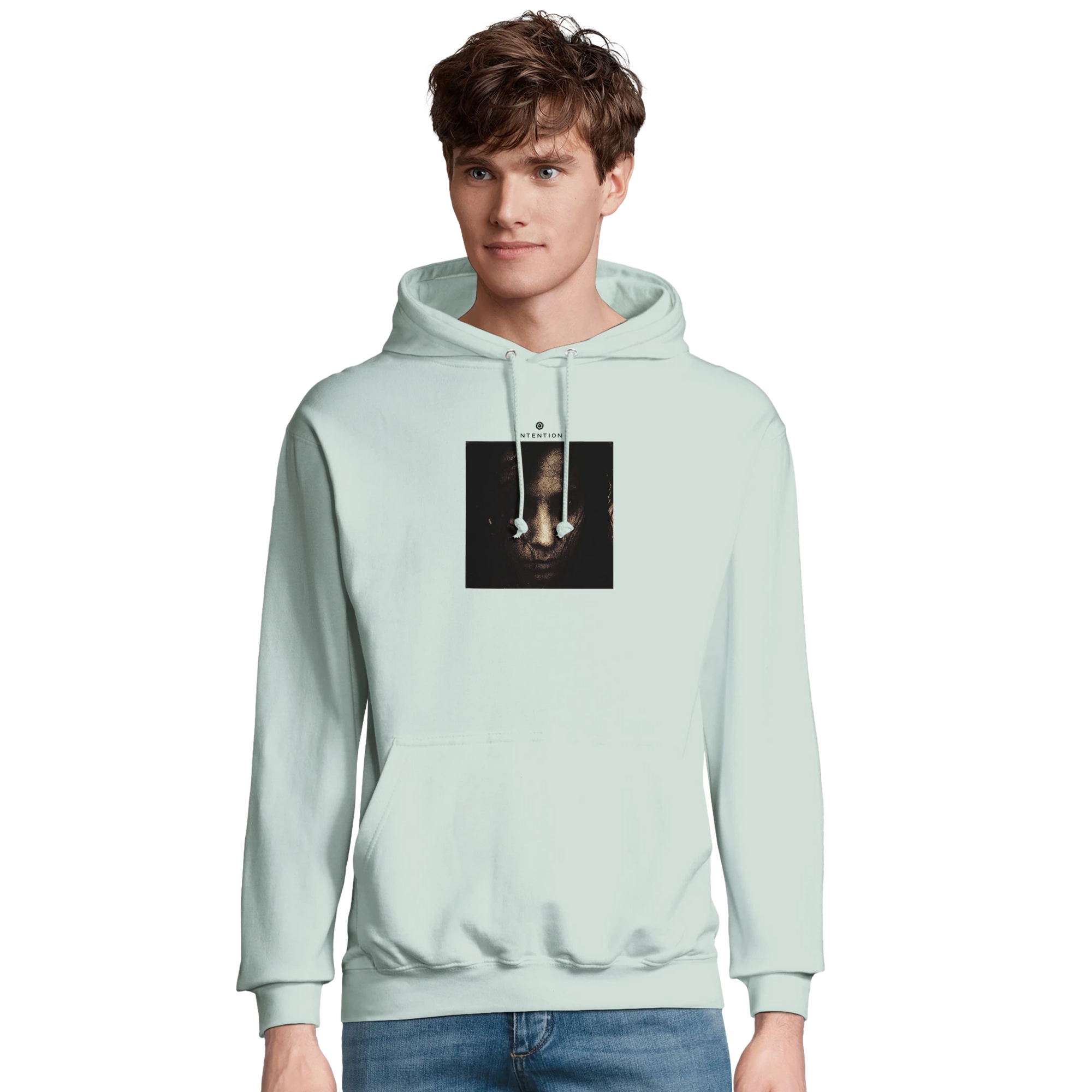 Fearless  Hoodie  "Face It"creamy green 11