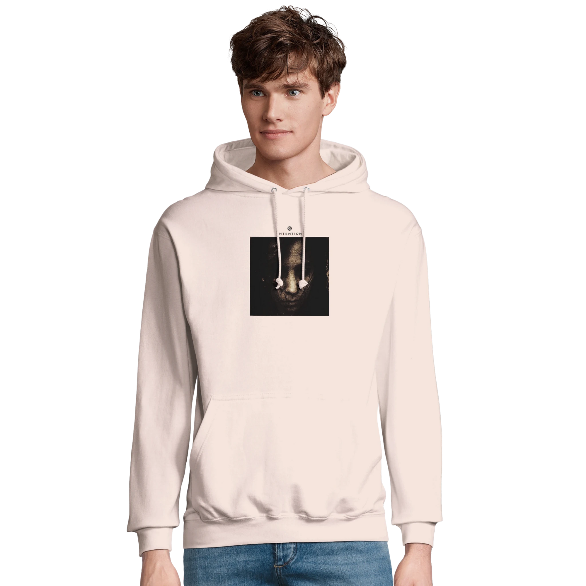 Fearless  Hoodie  "Face It"creamy pink 21