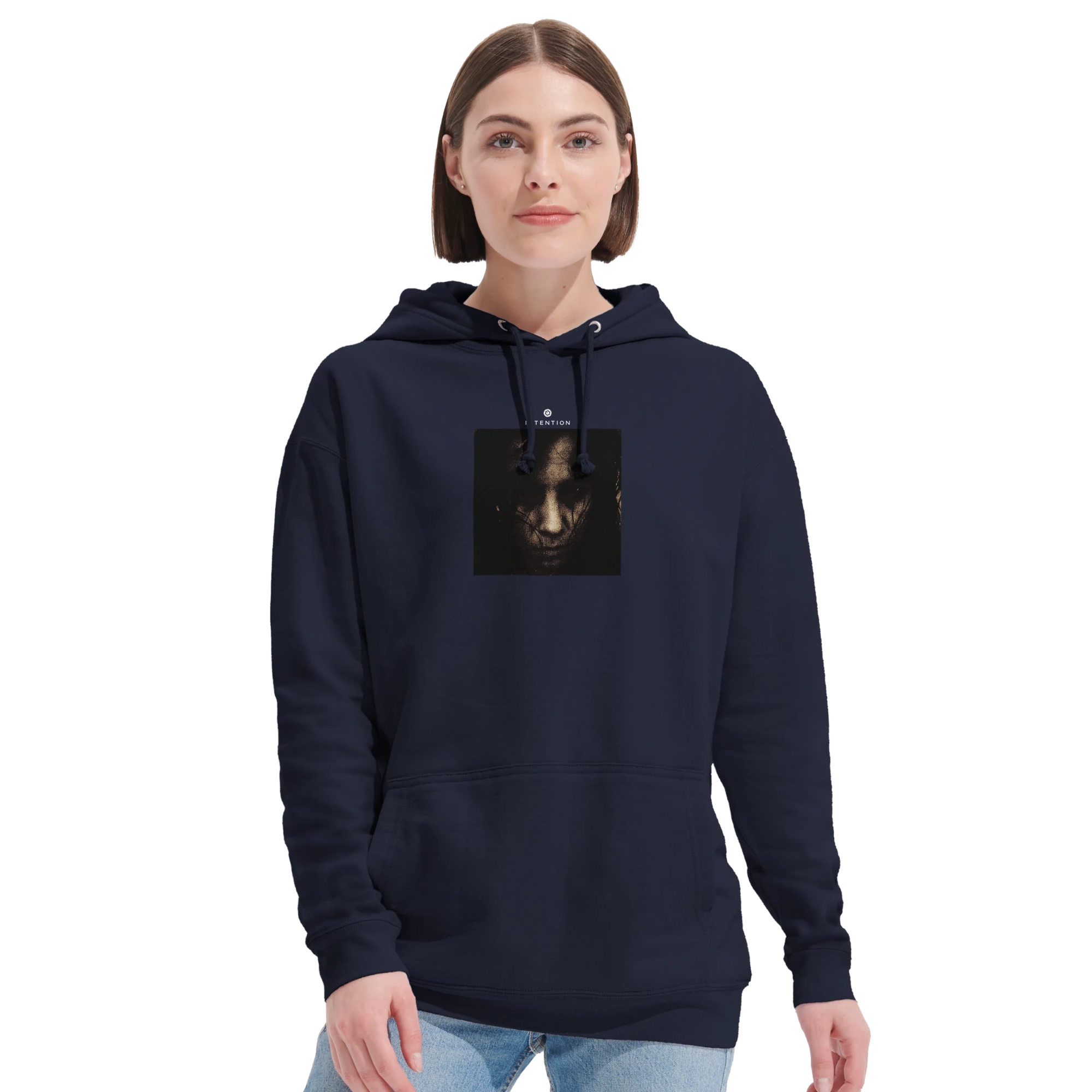 Fearless  Hoodie  "Face It"French Navy 8