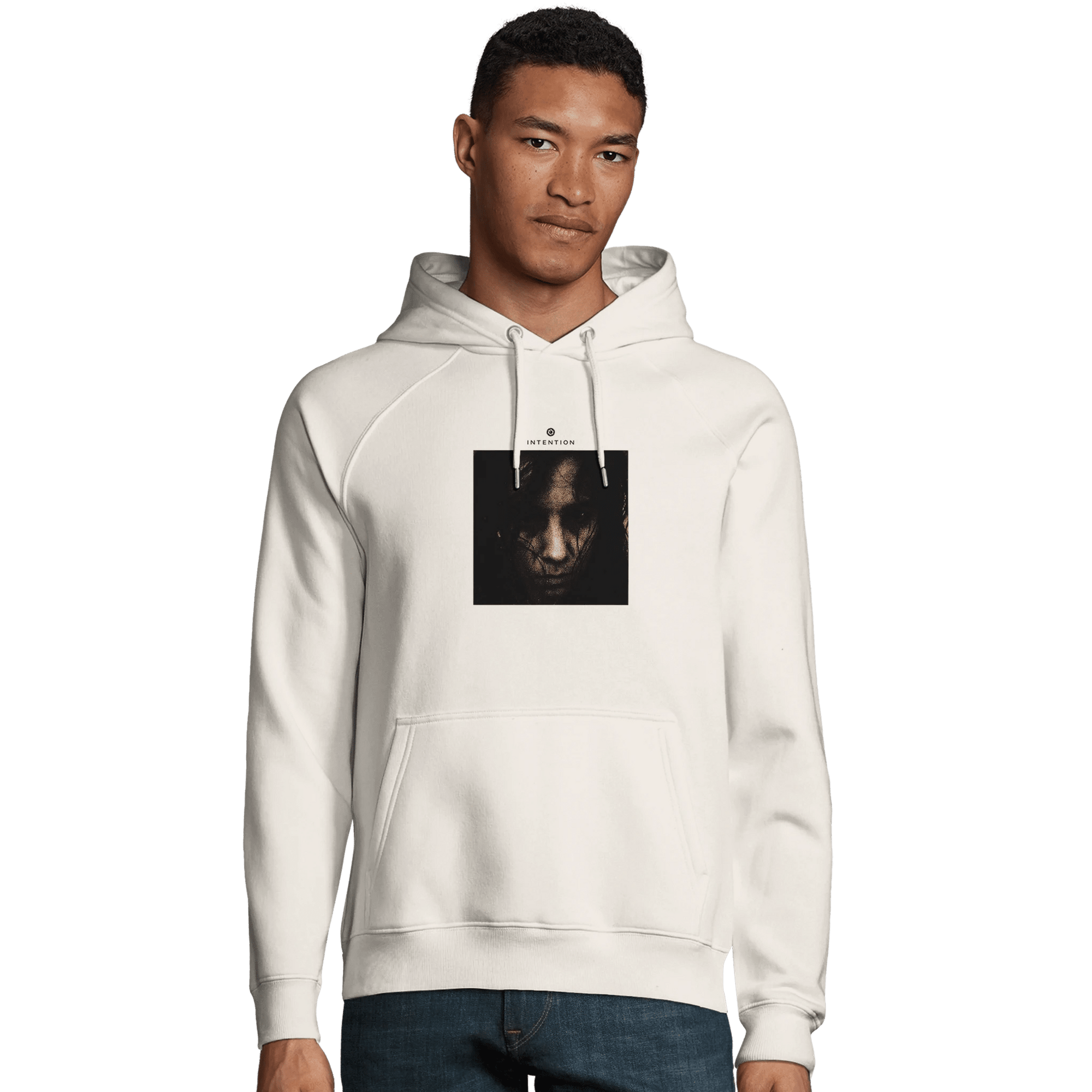 Fearless - "Face It" Hoodie Off White XS 6