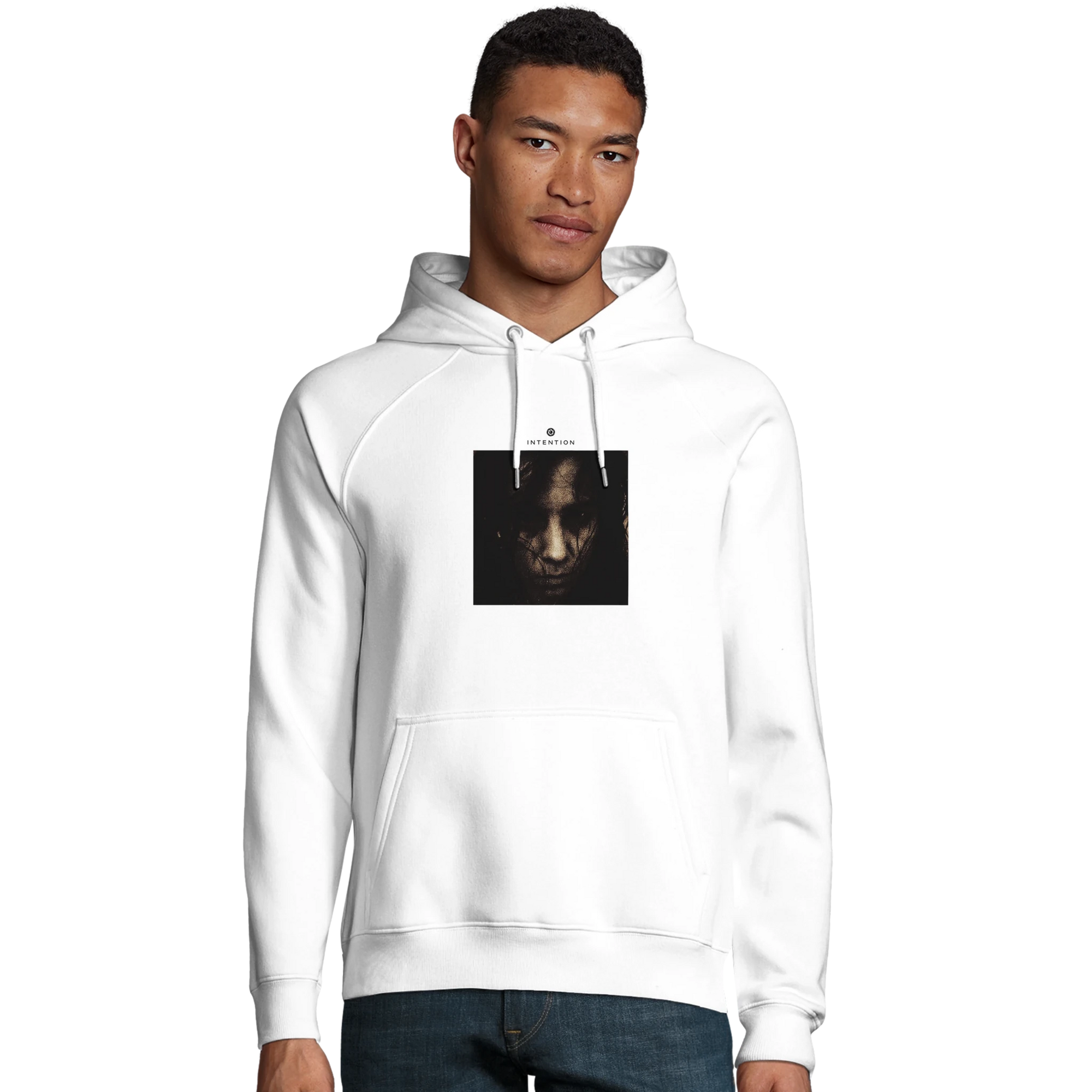 Fearless - "Face It" Hoodie White XS 46
