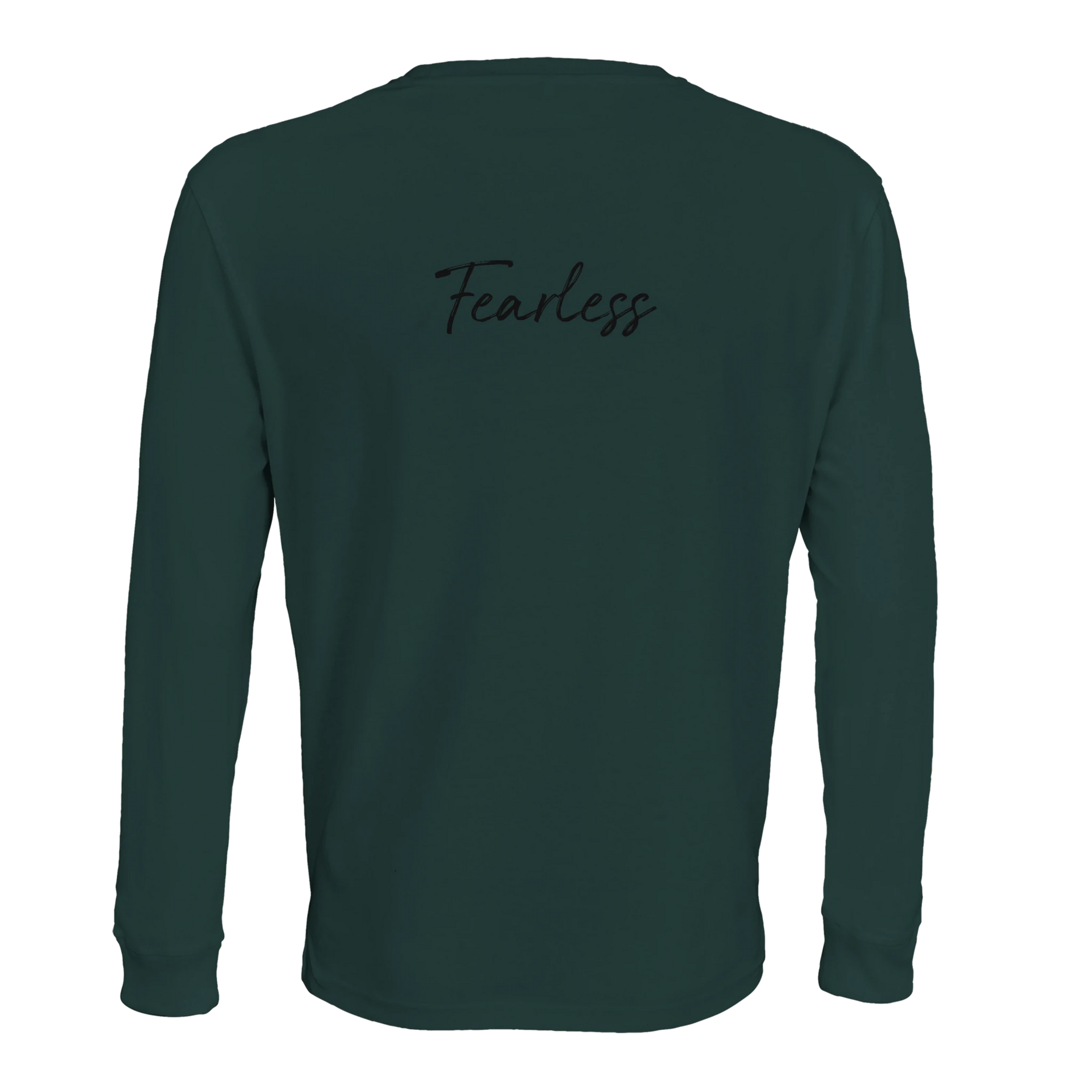 Fearless - "Face It" Long sleeve green empire XS 9