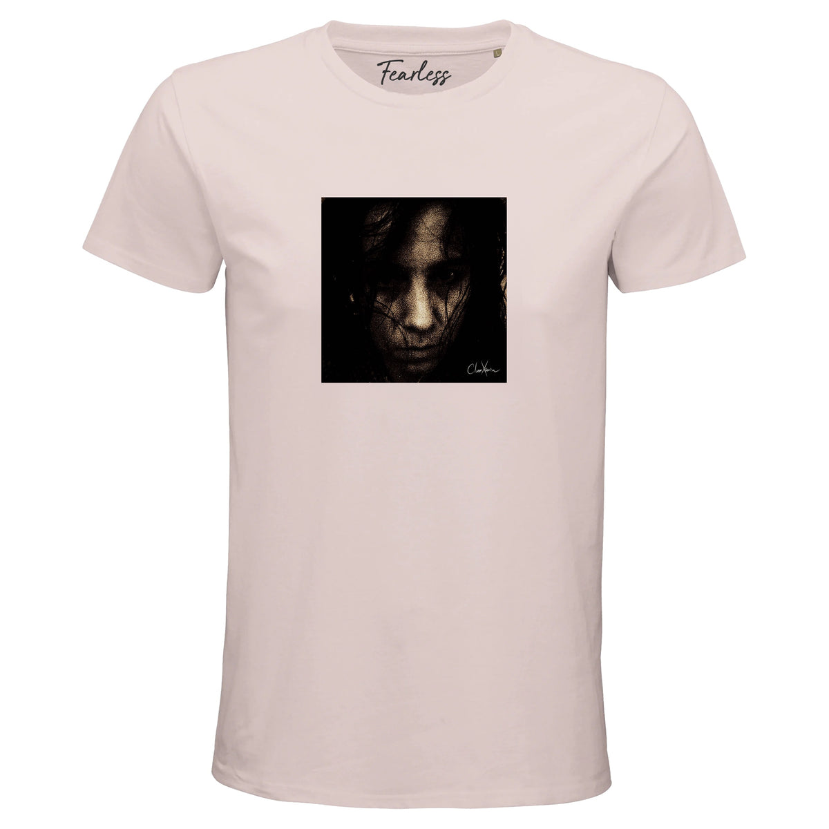 Fearless - "Face It" T-shirt Pale Pink 1