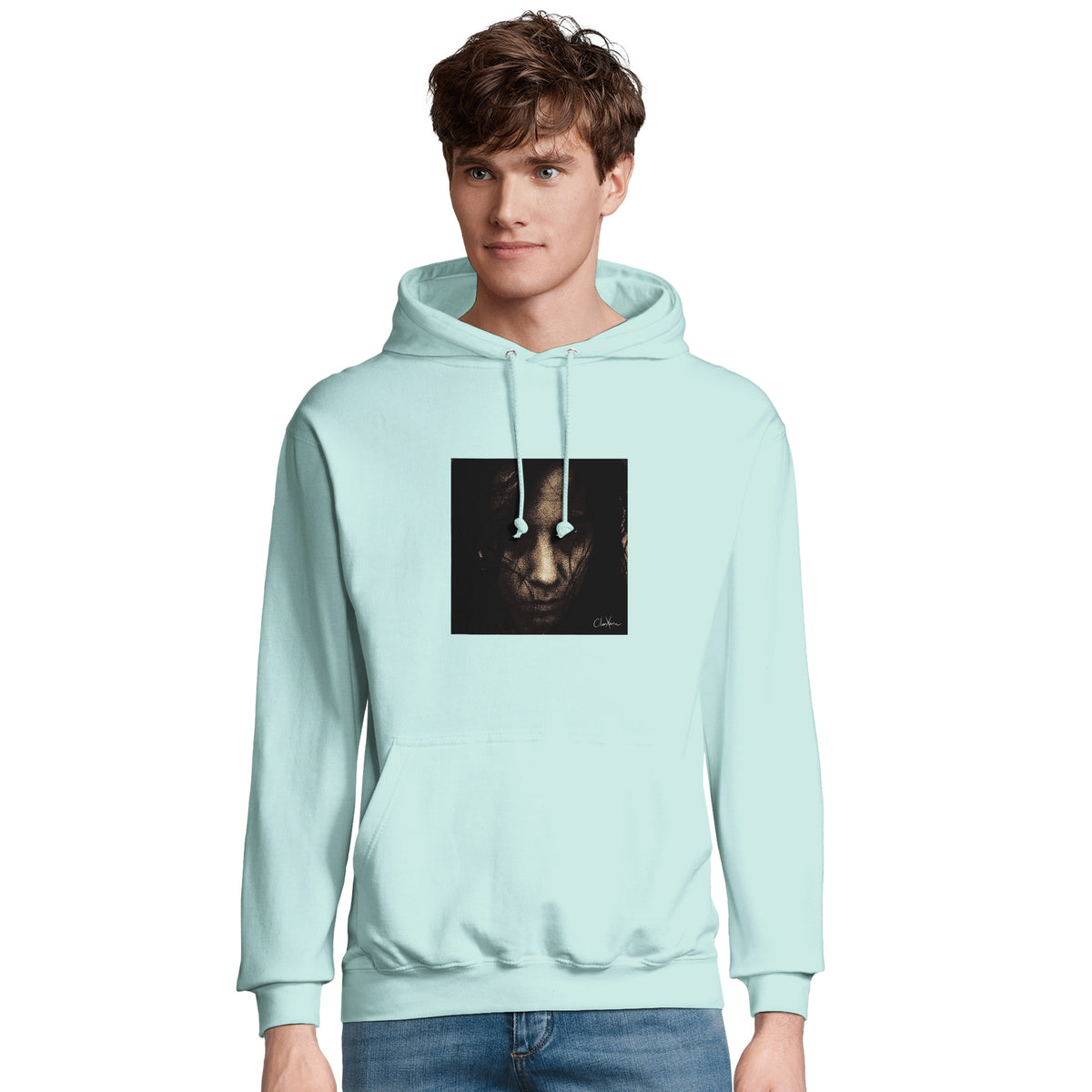 Fearless - "Face It" Hoodie arctic blue 4
