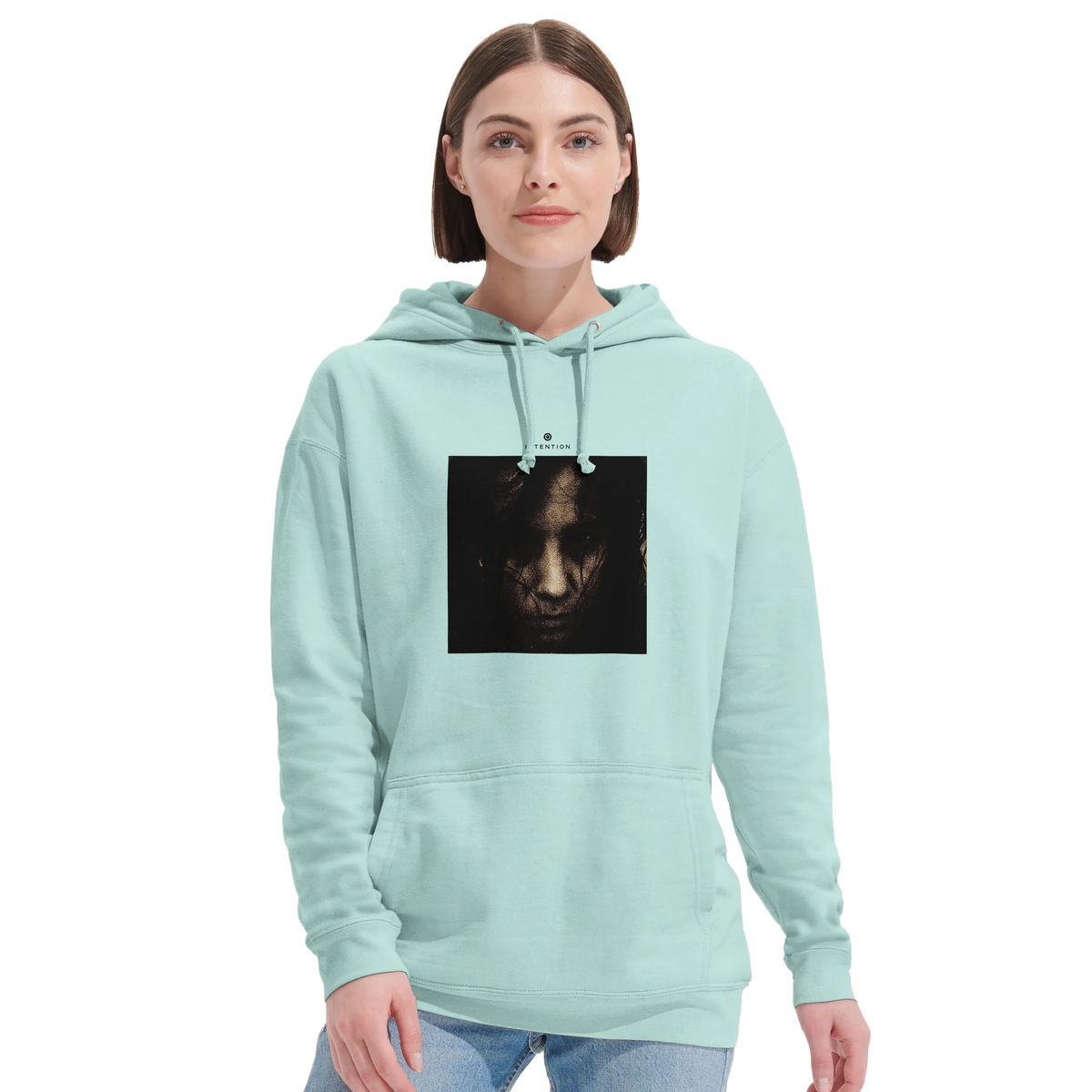 Fearless - "Face It" Hoodie arctic blue 5