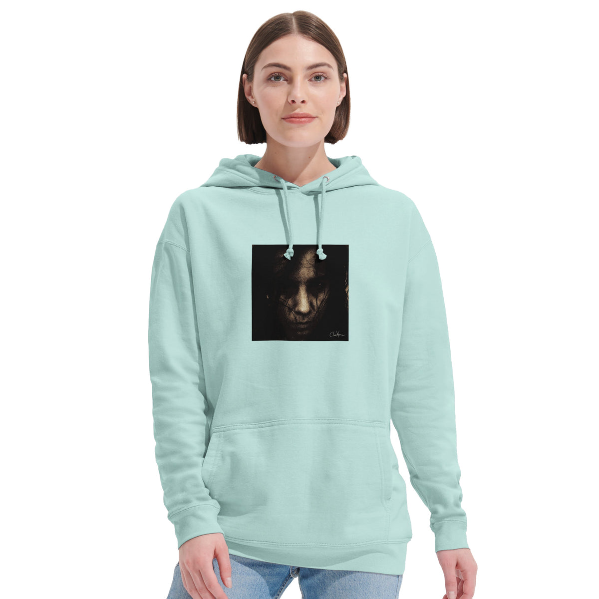 Fearless - "Face It" Hoodie arctic blue 6
