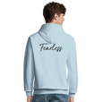 Fearless - "Face It" Hoodie creamy blue 4