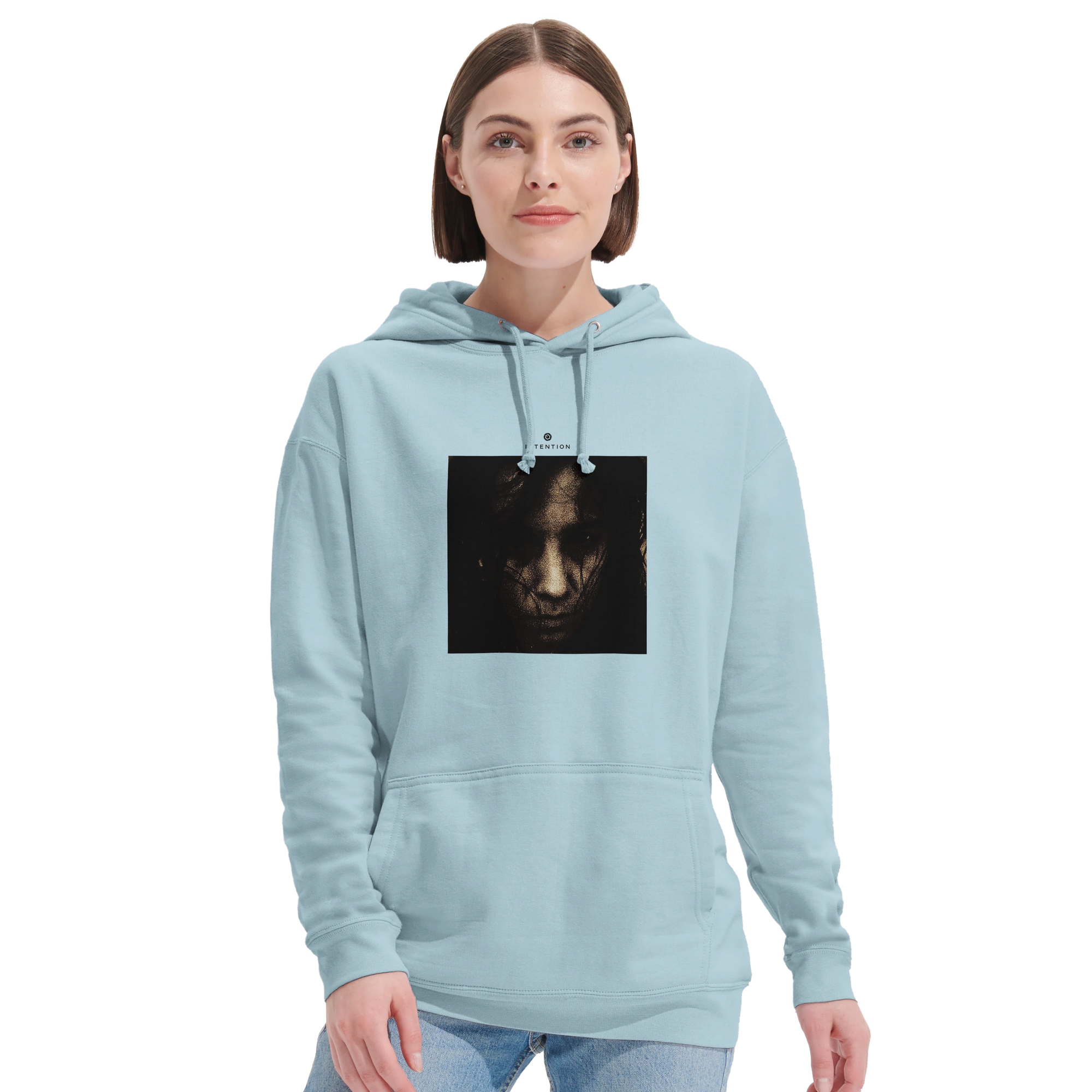 Fearless - "Face It" Hoodie creamy blue 5
