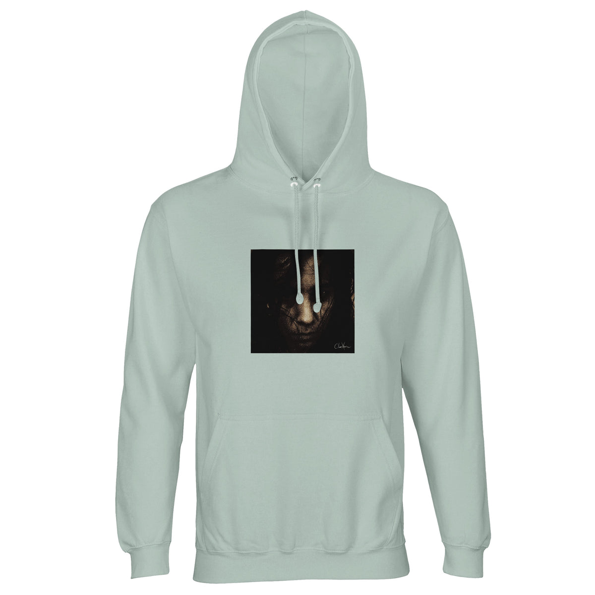 Fearless - "Face It" Hoodie creamy green 1