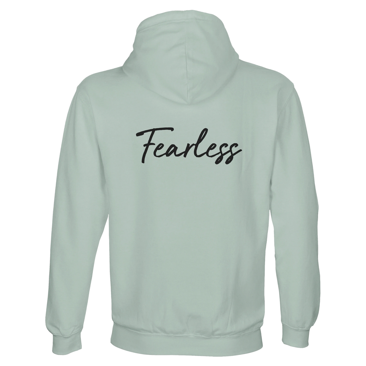 Fearless - "Face It" Hoodie creamy green 2