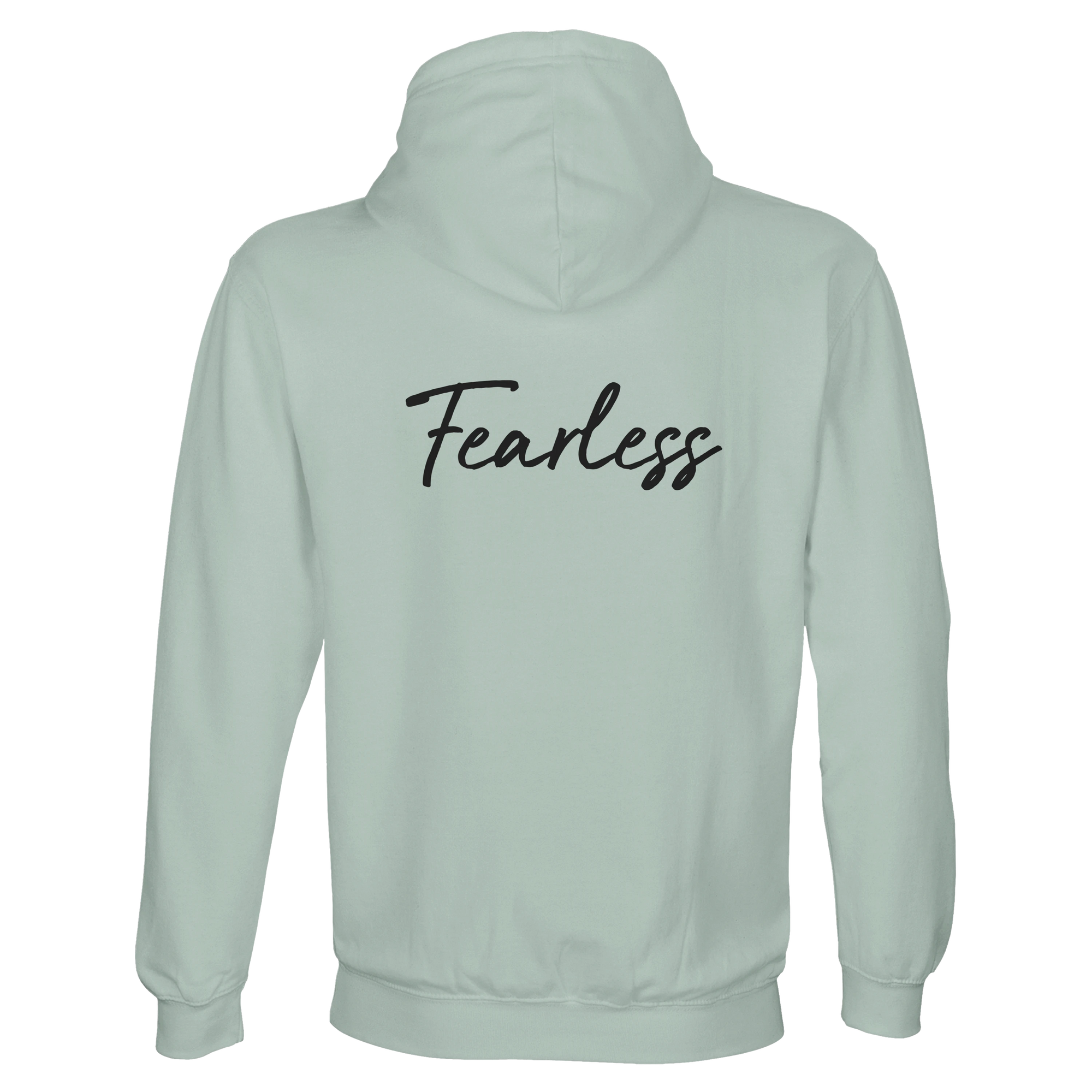 Fearless - "Face It" Hoodie creamy green 2