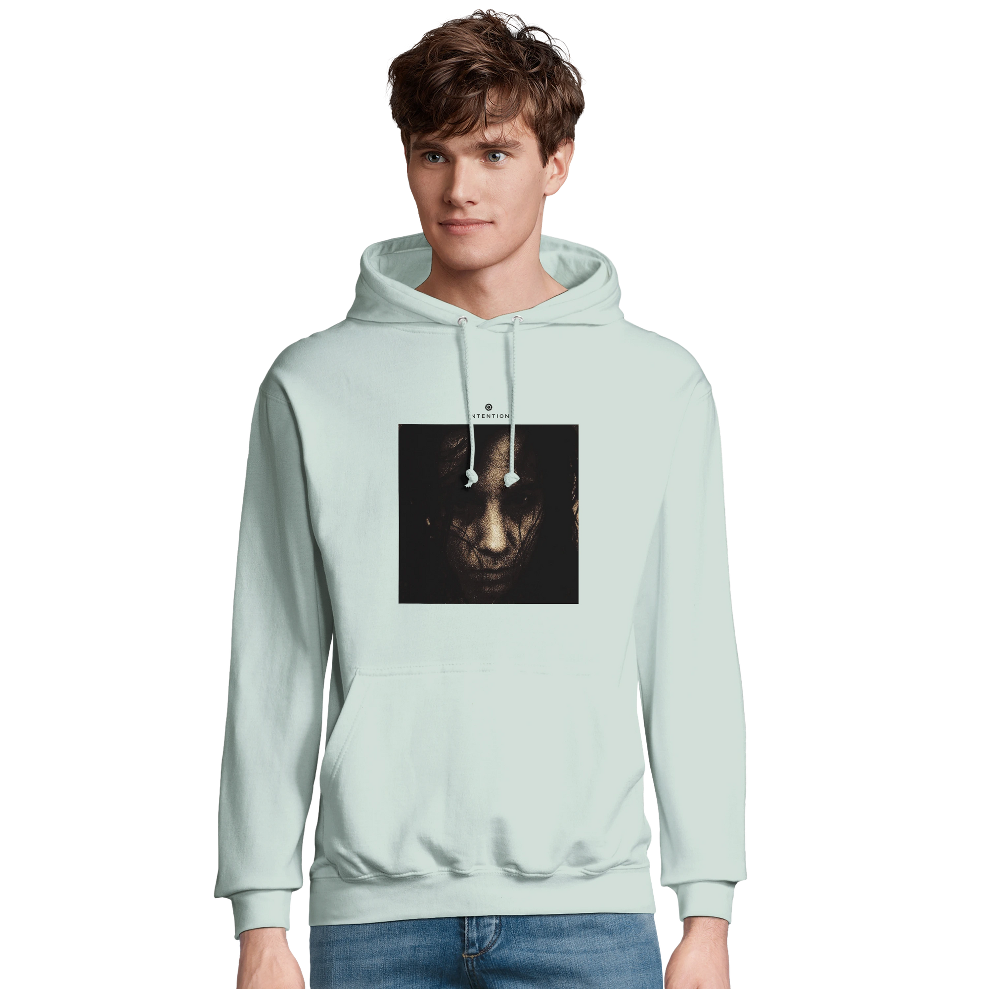 Fearless - "Face It" Hoodie creamy green 3