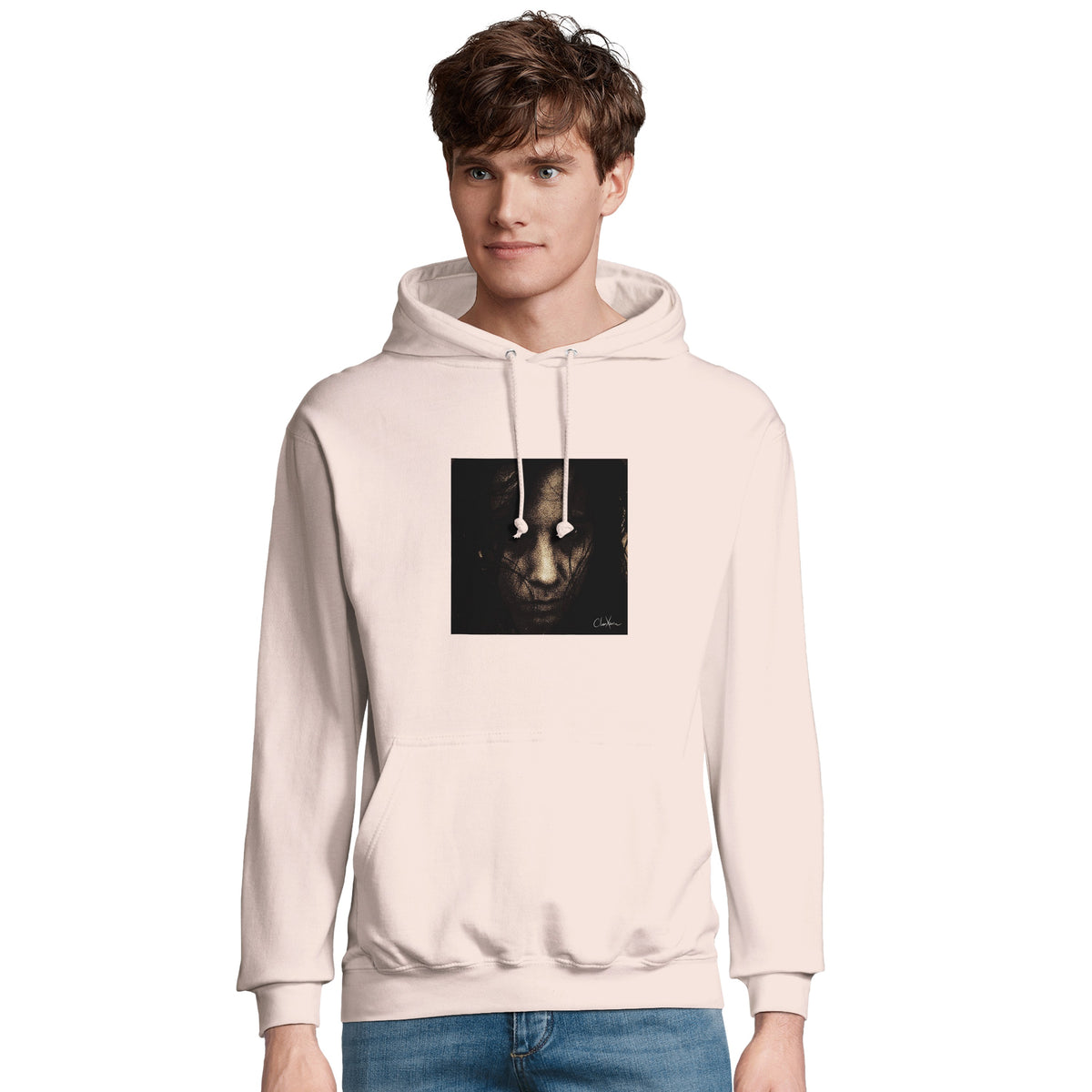 Fearless - "Face It" Hoodie creamy pink 4
