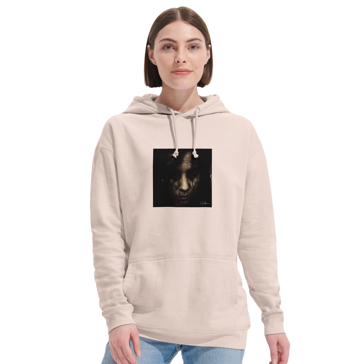 Fearless - "Face It" Hoodie creamy pink 6